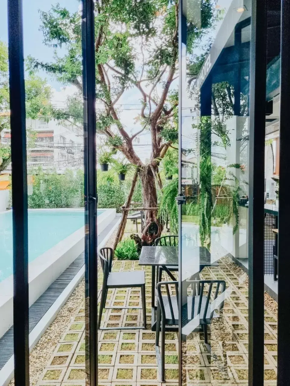 Lobby or reception in DUM Hotel - Si Phum Lobby or reception in DUM Hotel - Si Phum