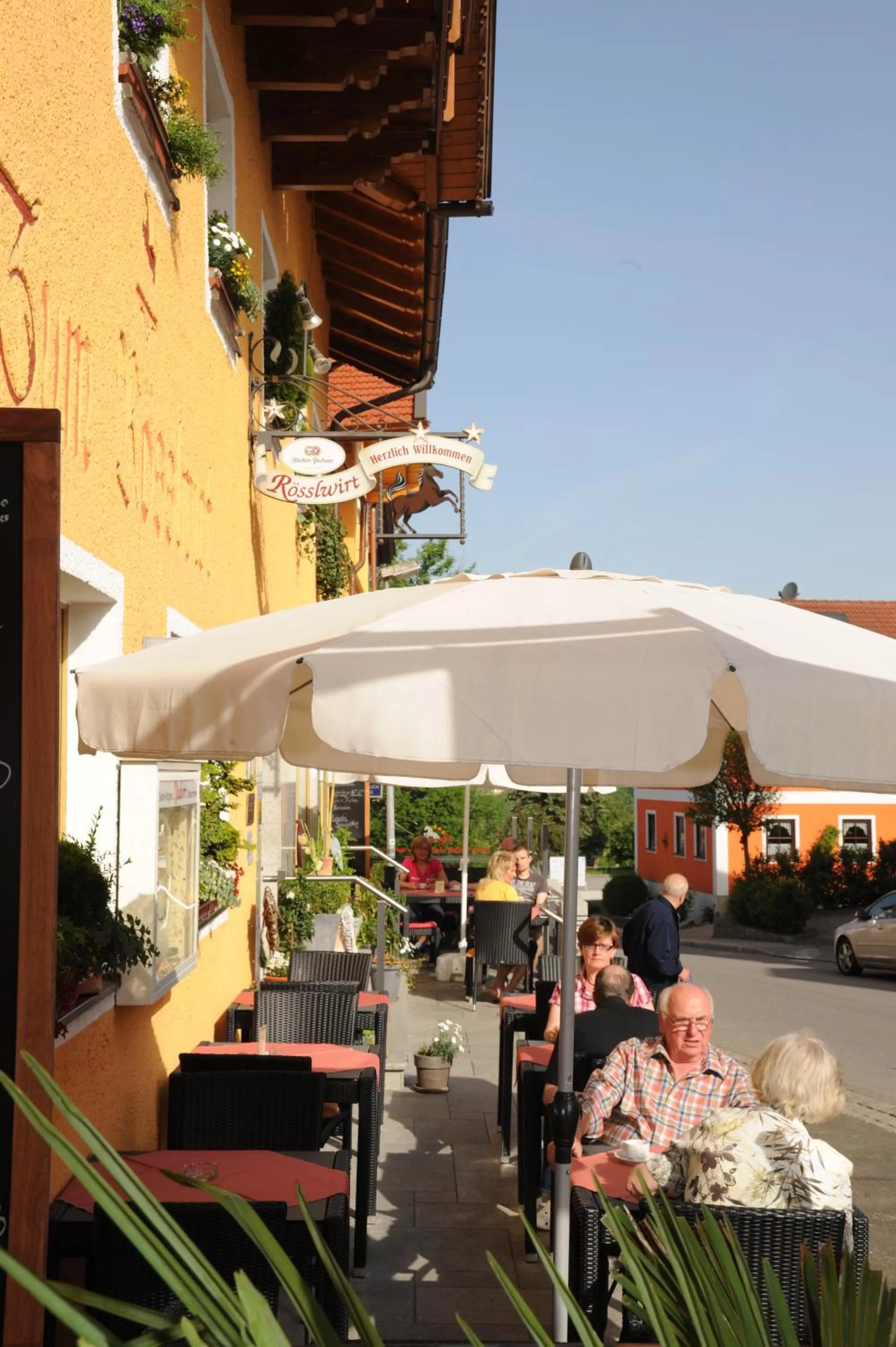 Balcony/Terrace in Wander und Aktiv Hotel Rösslwirt