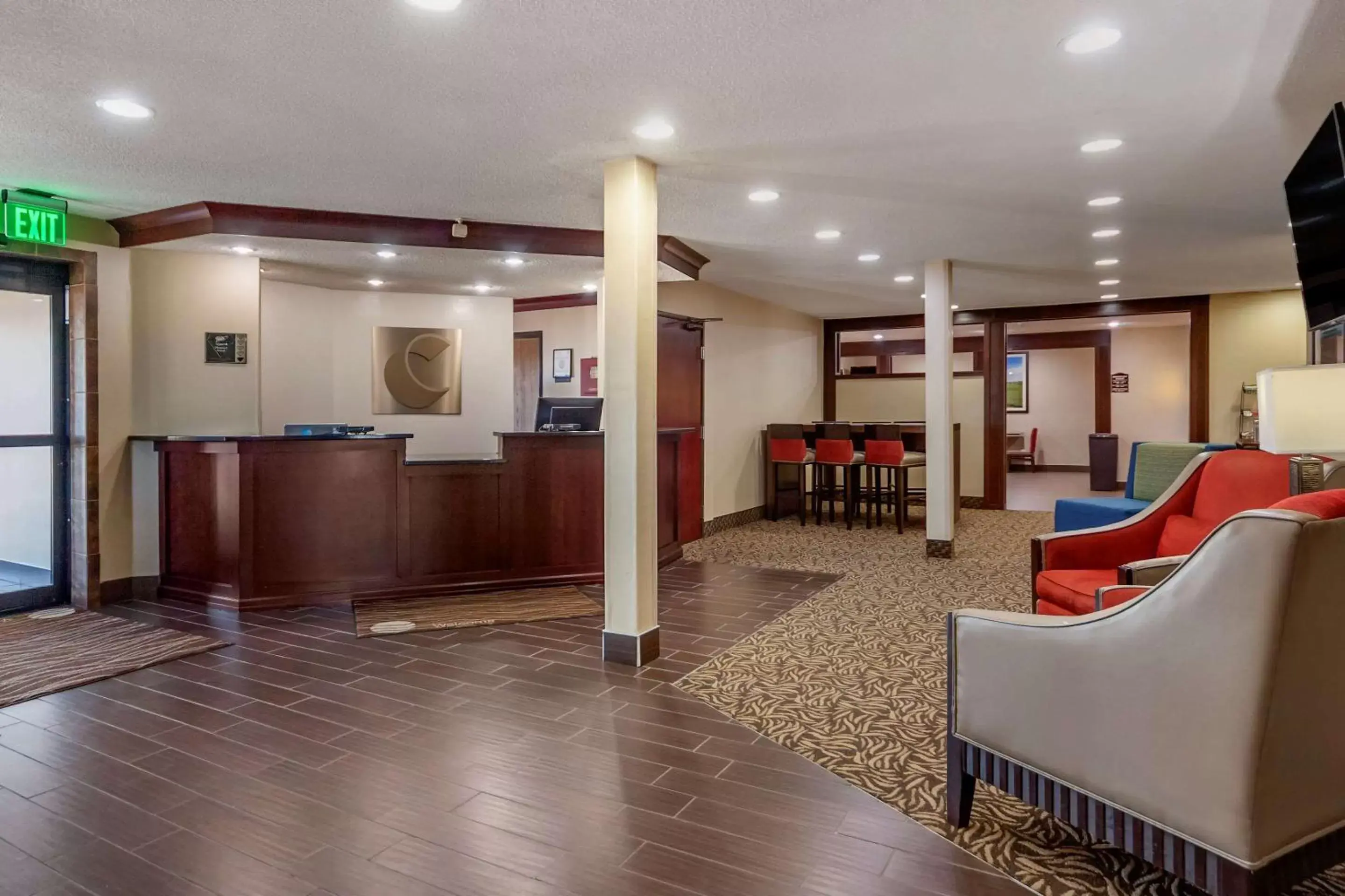 Lobby or reception in Comfort Inn Grand Island North