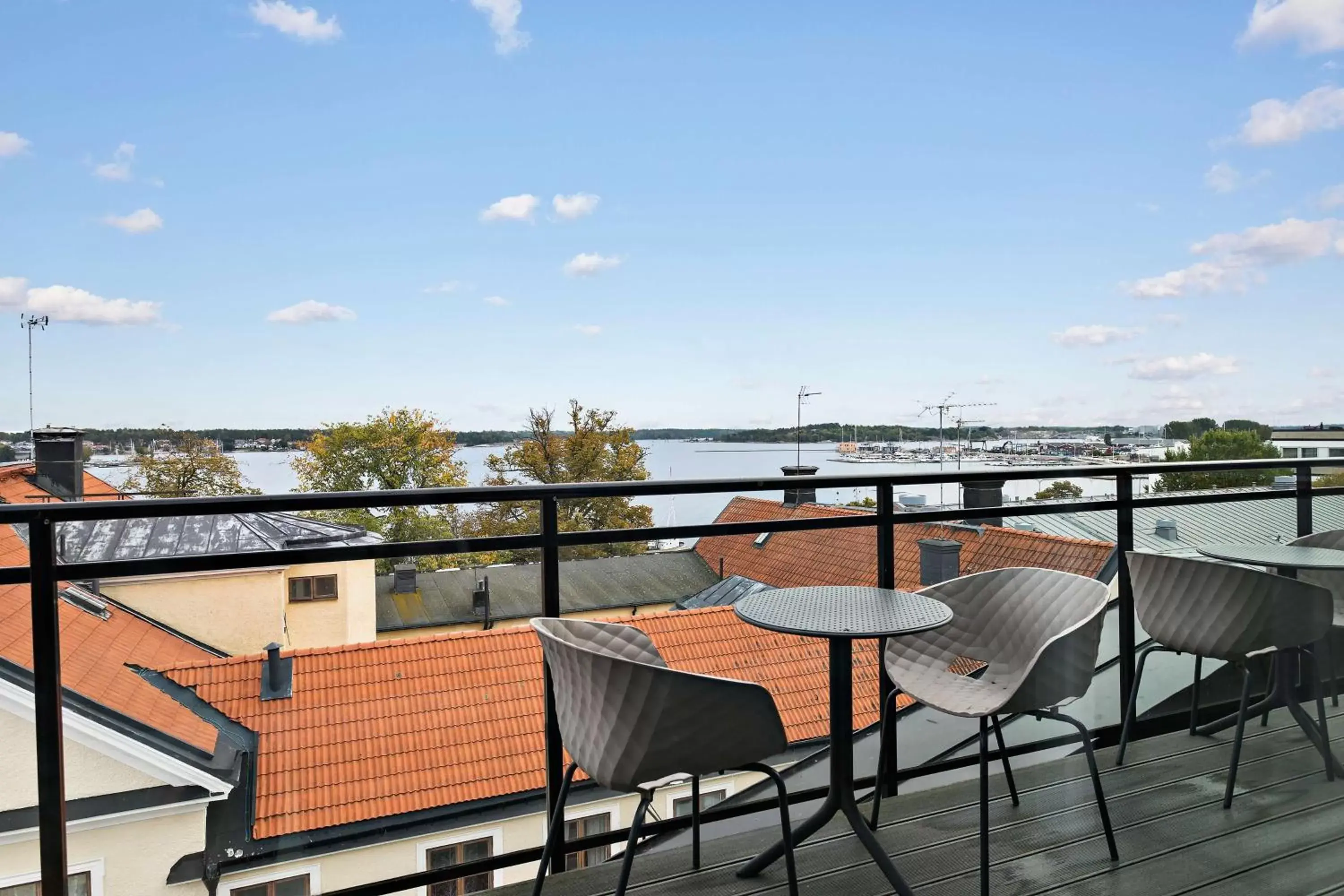 Balcony/Terrace in Best Western Plus Västerviks Stadshotell