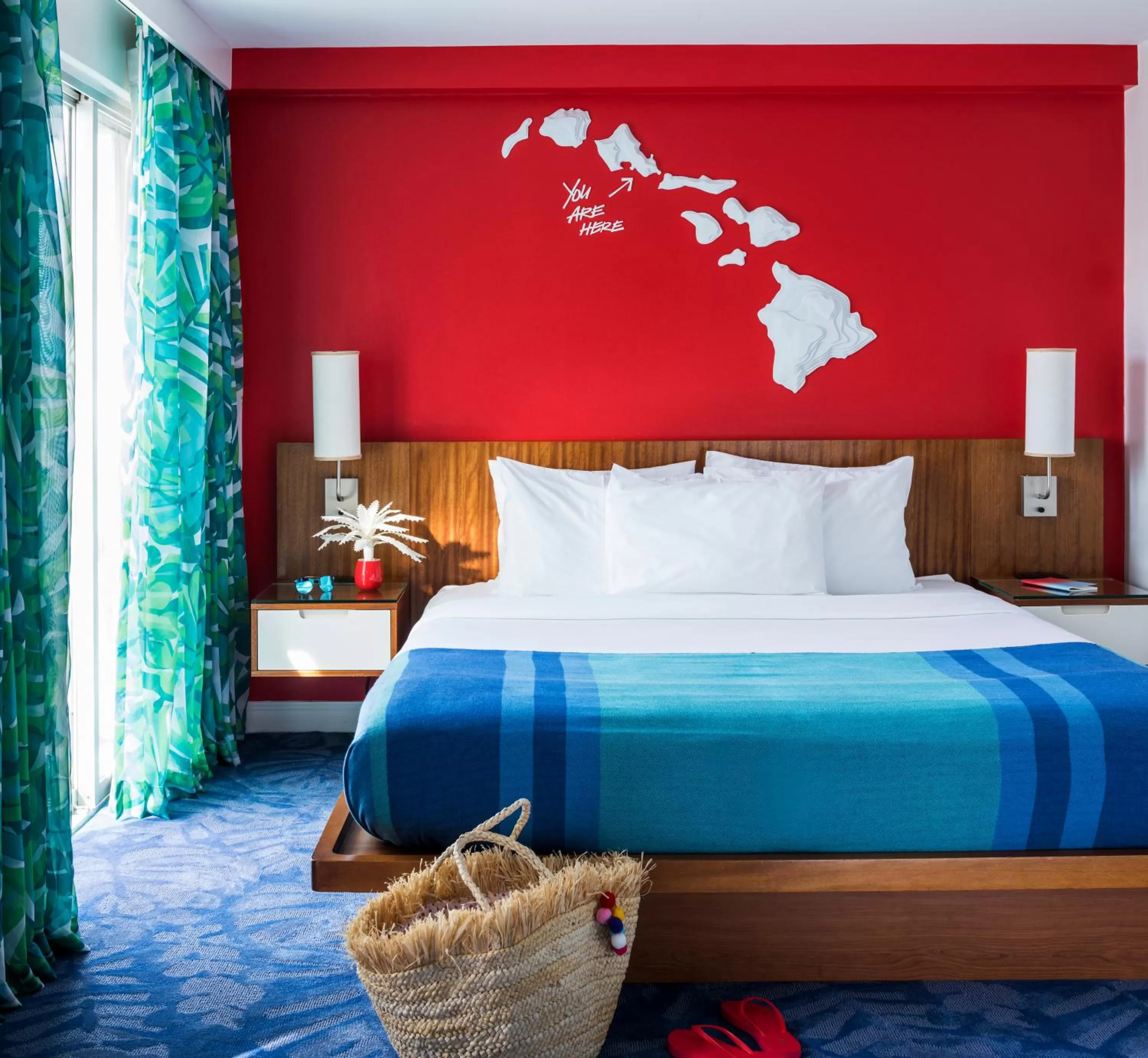 Bed in Shoreline Hotel Waikiki