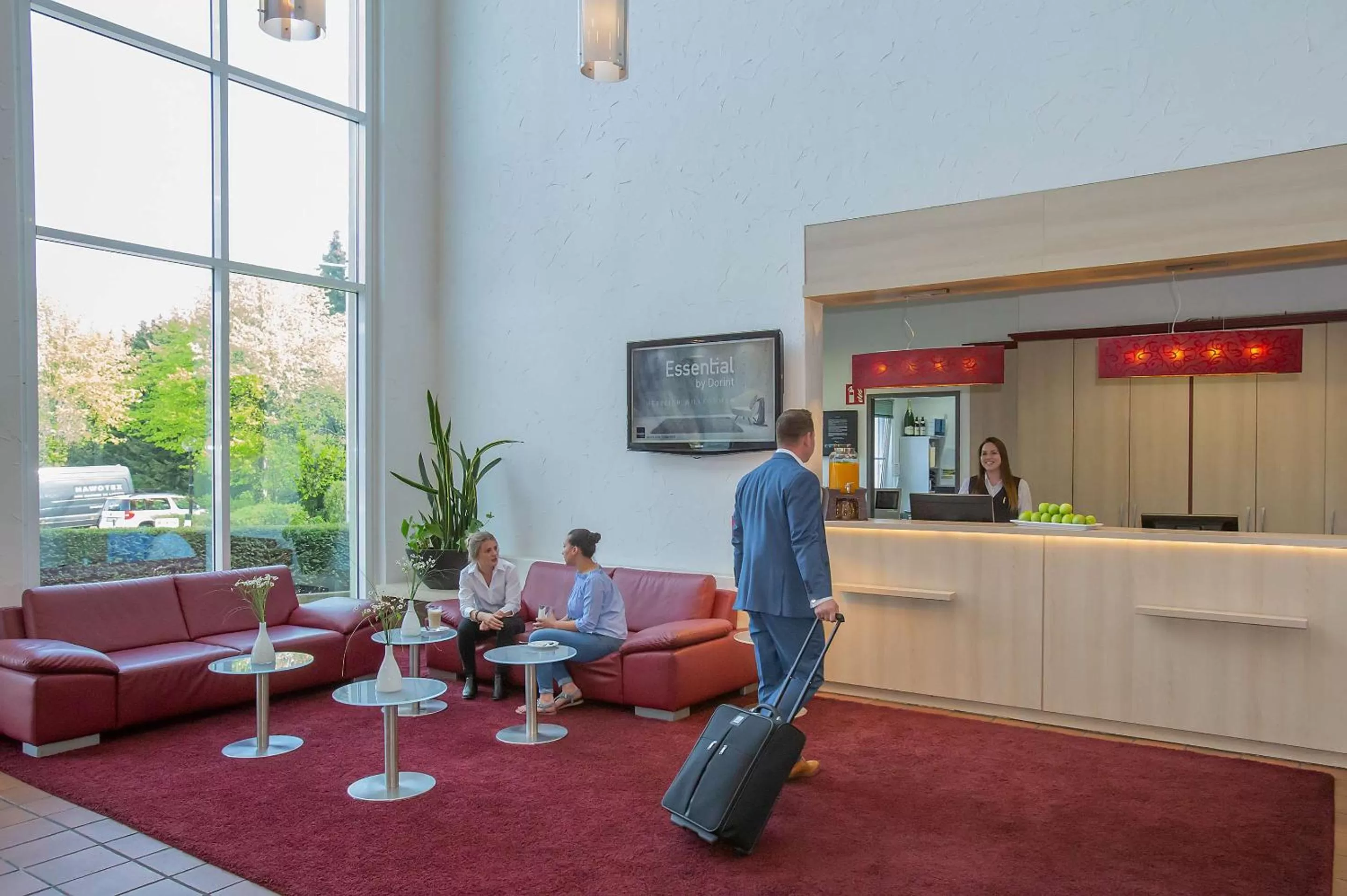 Lobby or reception in Essential by Dorint Remscheid