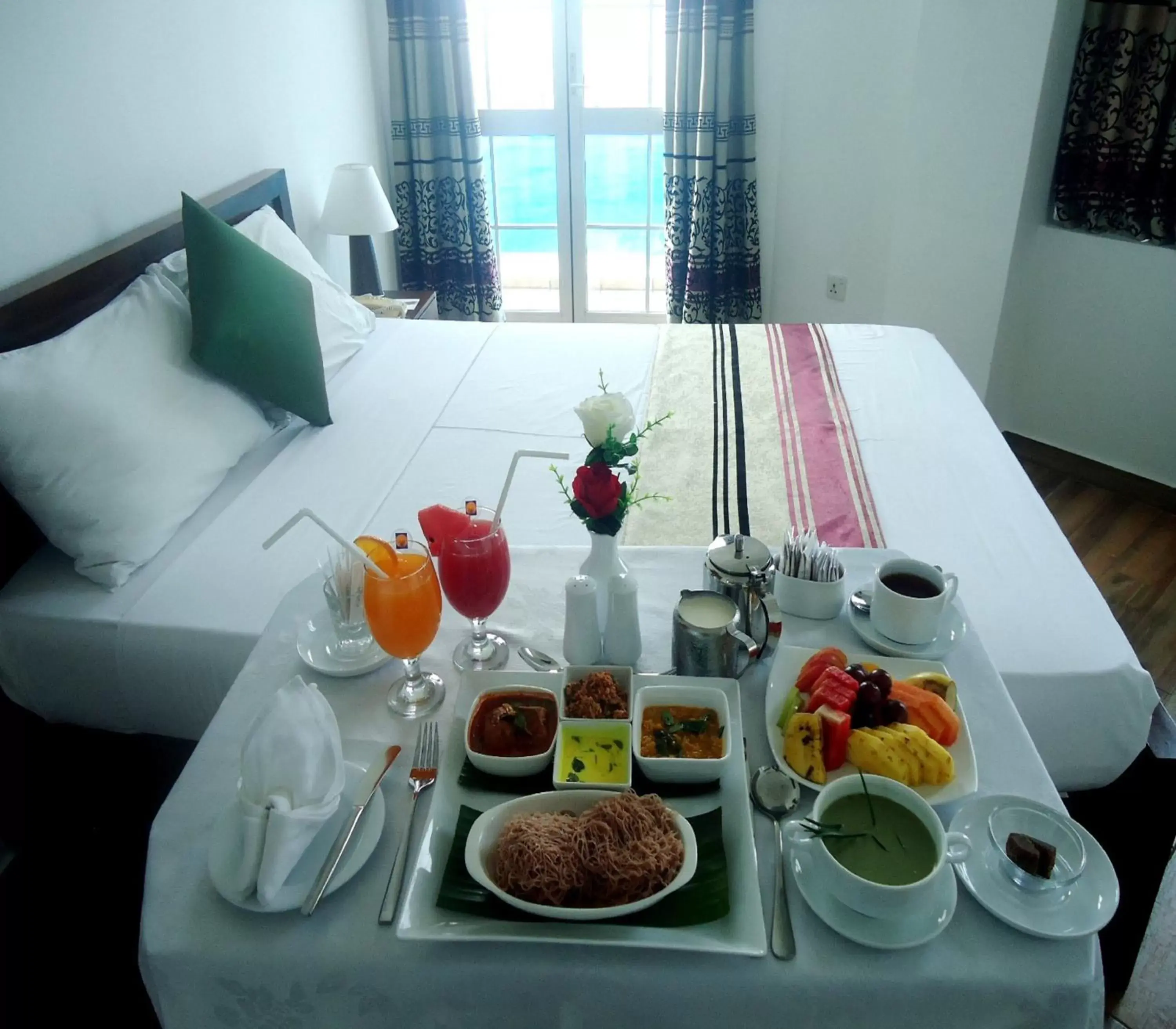 Breakfast in Global Towers Hotel & Apartments