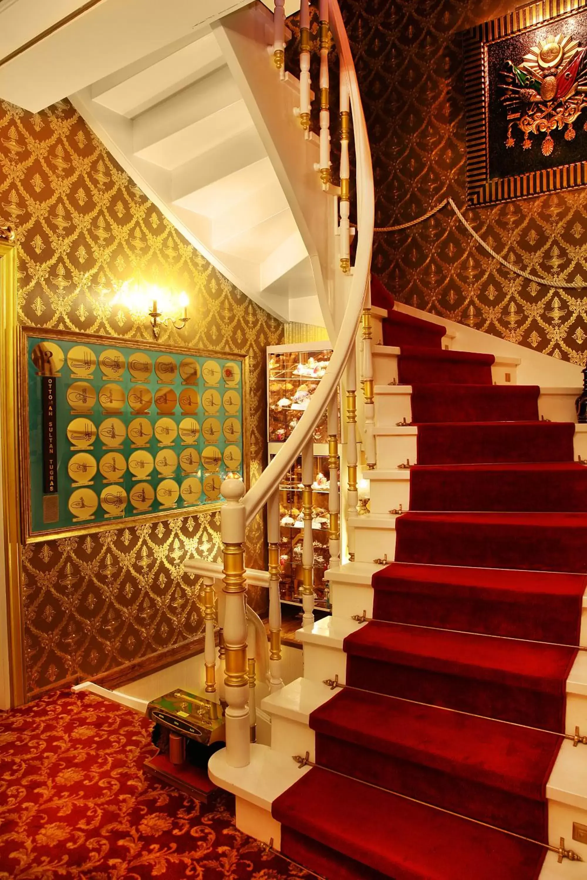 Decorative detail in Sultan Tughra Hotel