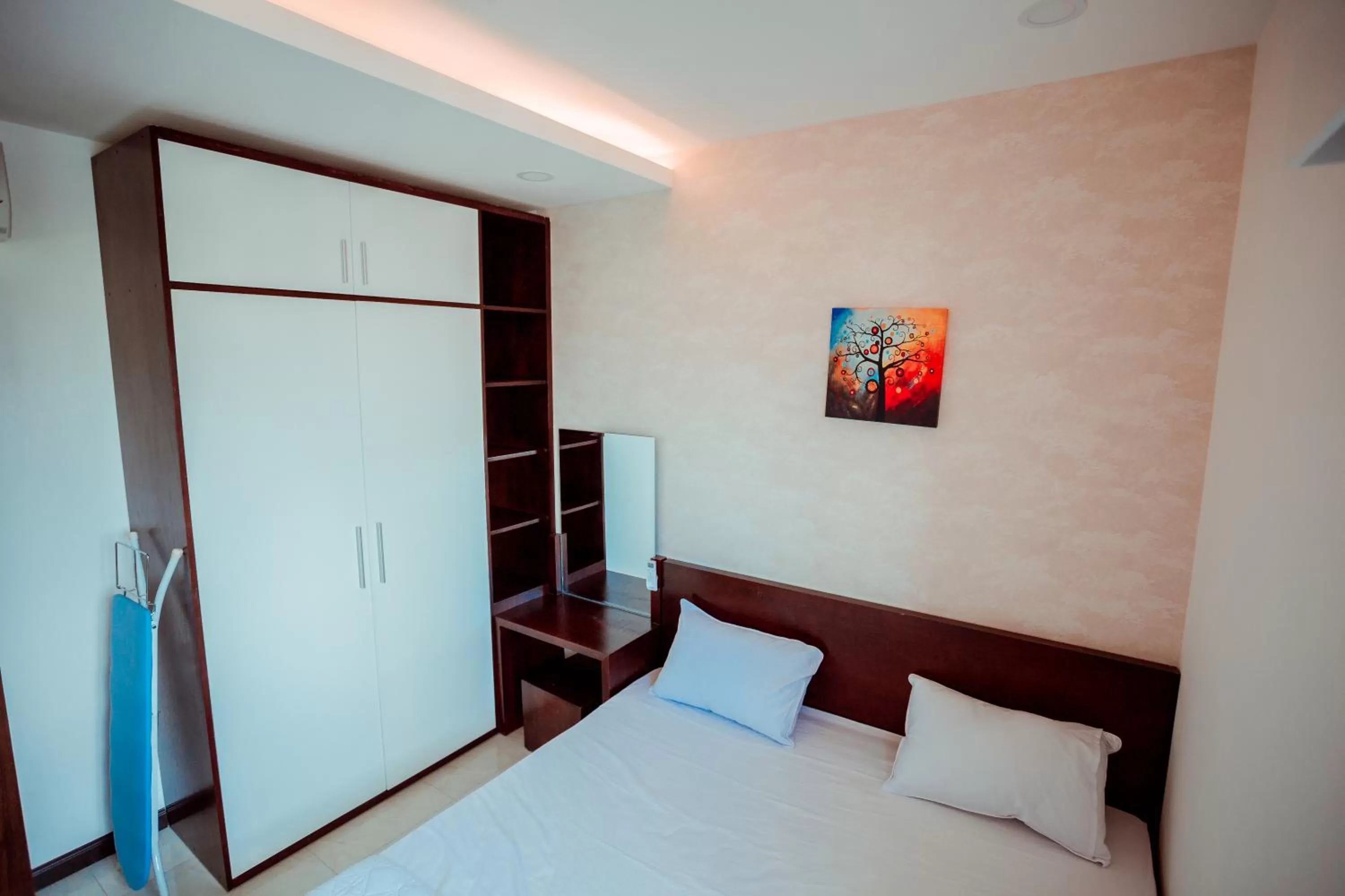 Bedroom, Bed in Gold Ocean Apartment Nha Trang