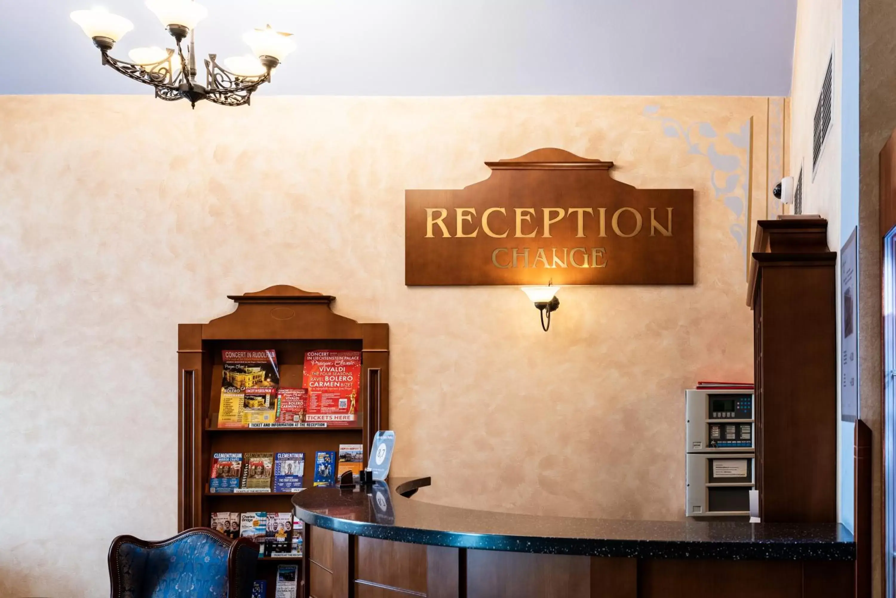 Lobby or reception in Arkada Hotel Praha