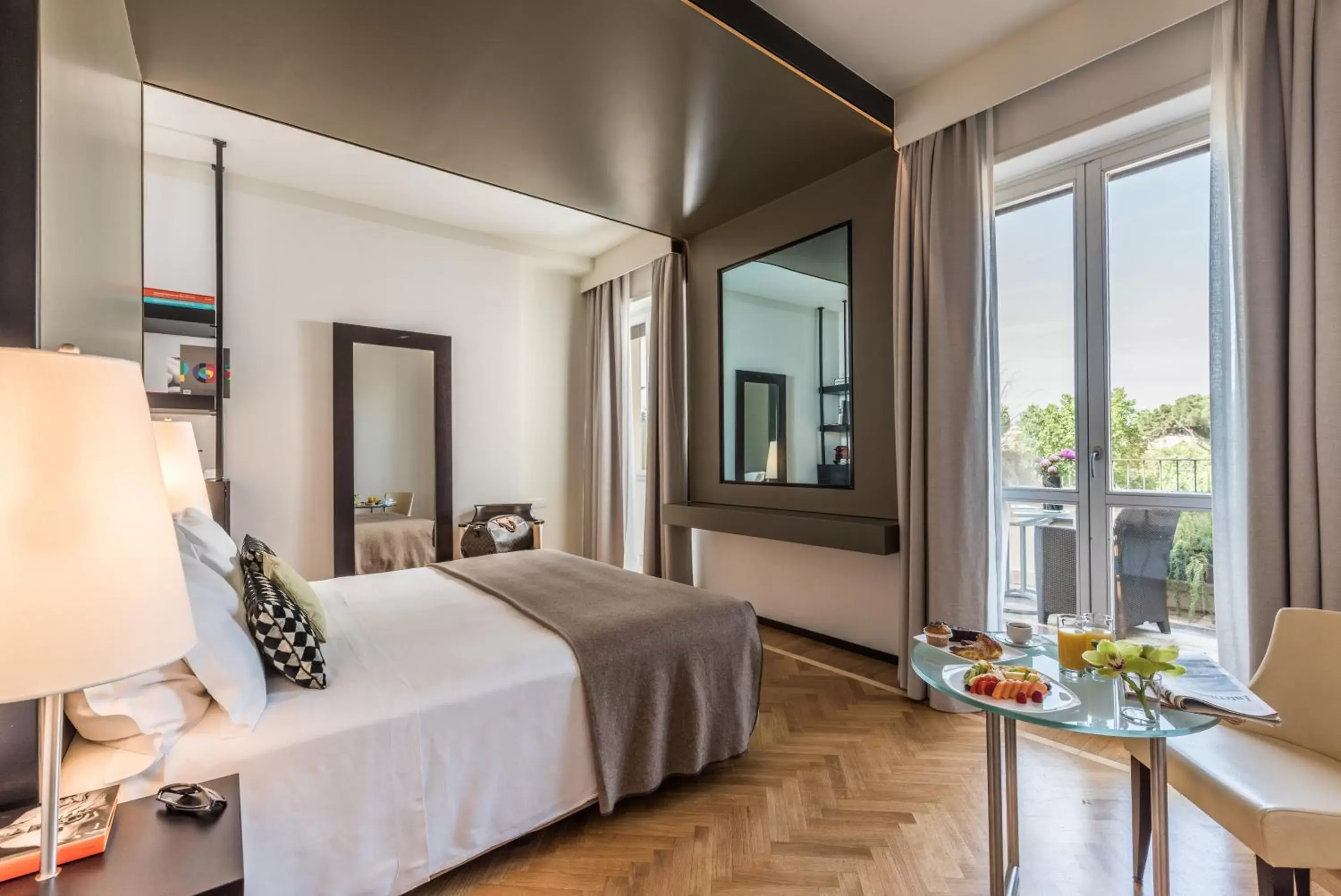 Balcony/Terrace, Bed in 47 Boutique Hotel Balcony/Terrace, Bed in 47 Boutique Hotel