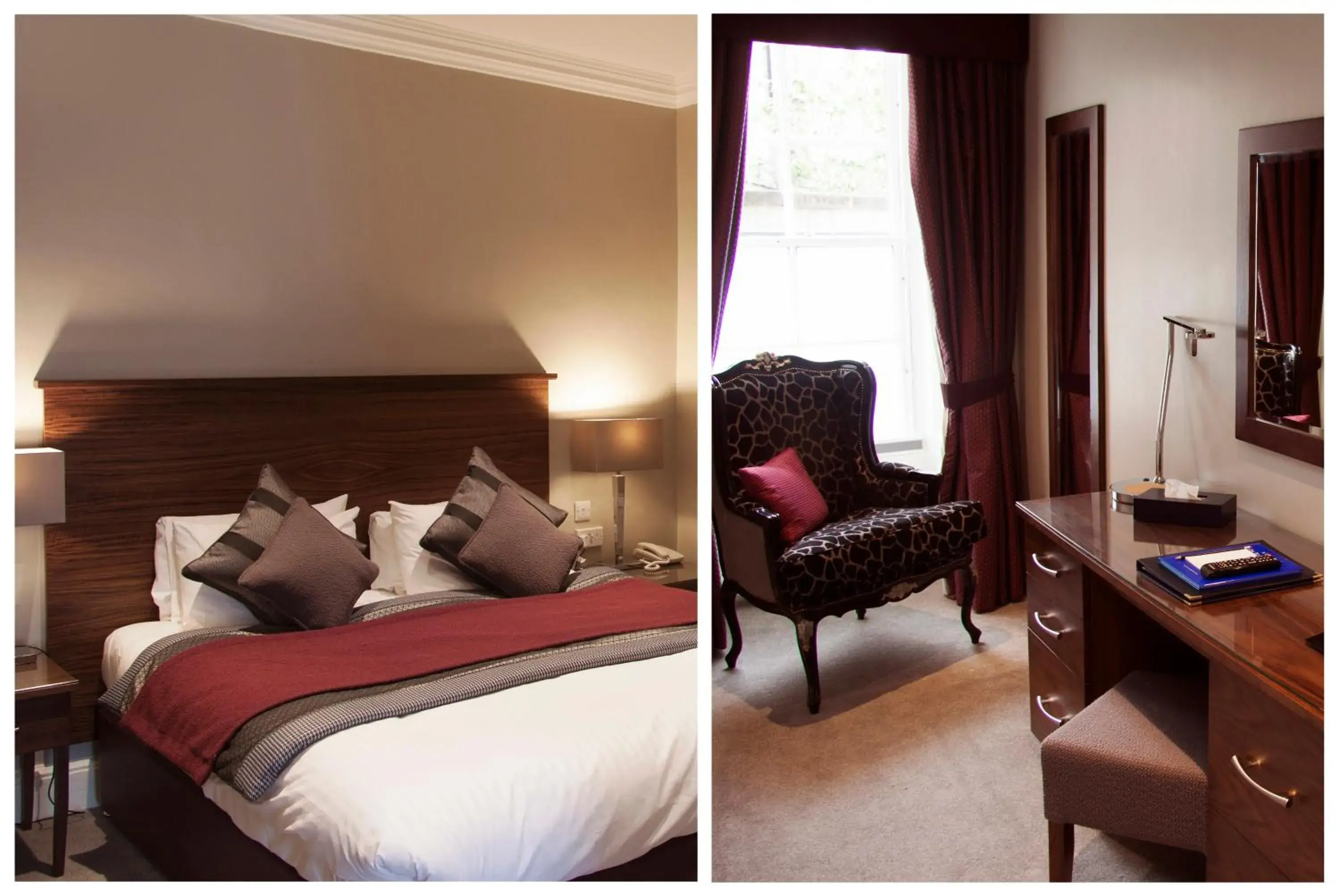 Bedroom, Bed in Royal Scots Club Bedroom, Bed in Royal Scots Club