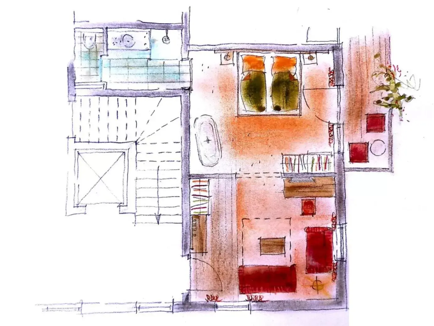 Floor Plan in Natur- und Wellnesshotel Höflehner