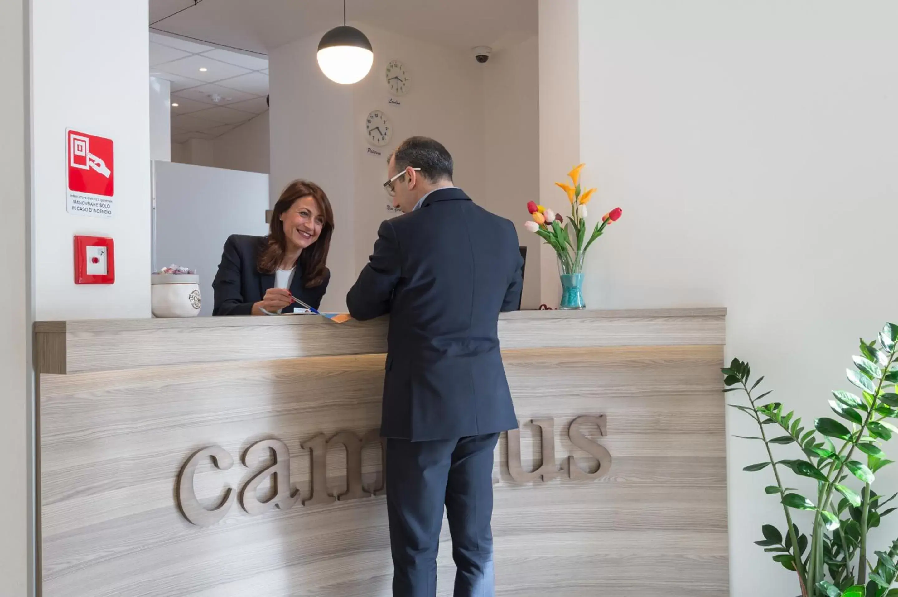 Staff in Camplus Guest Palermo