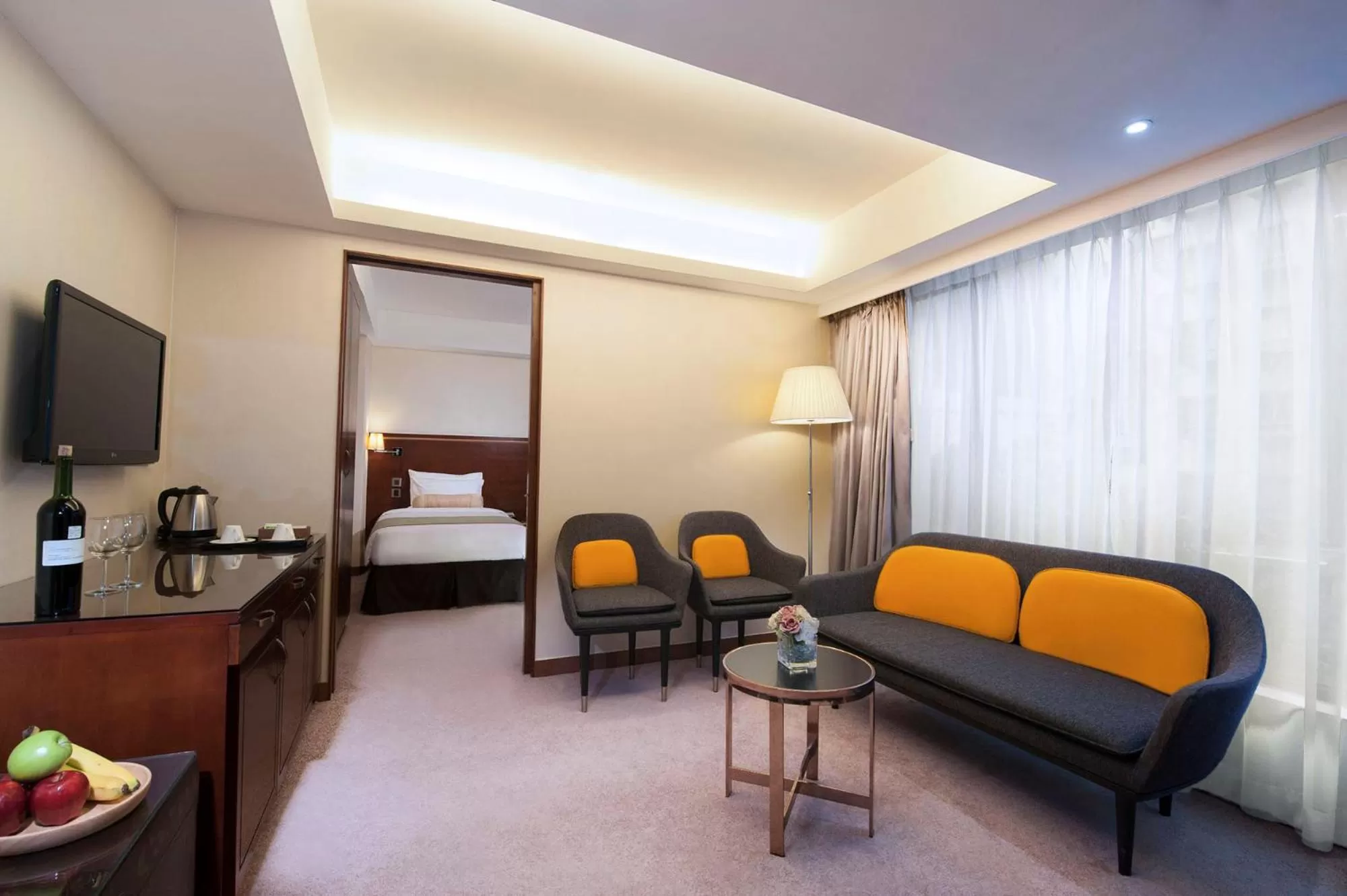 Bed in Brighton Hotel Hong Kong