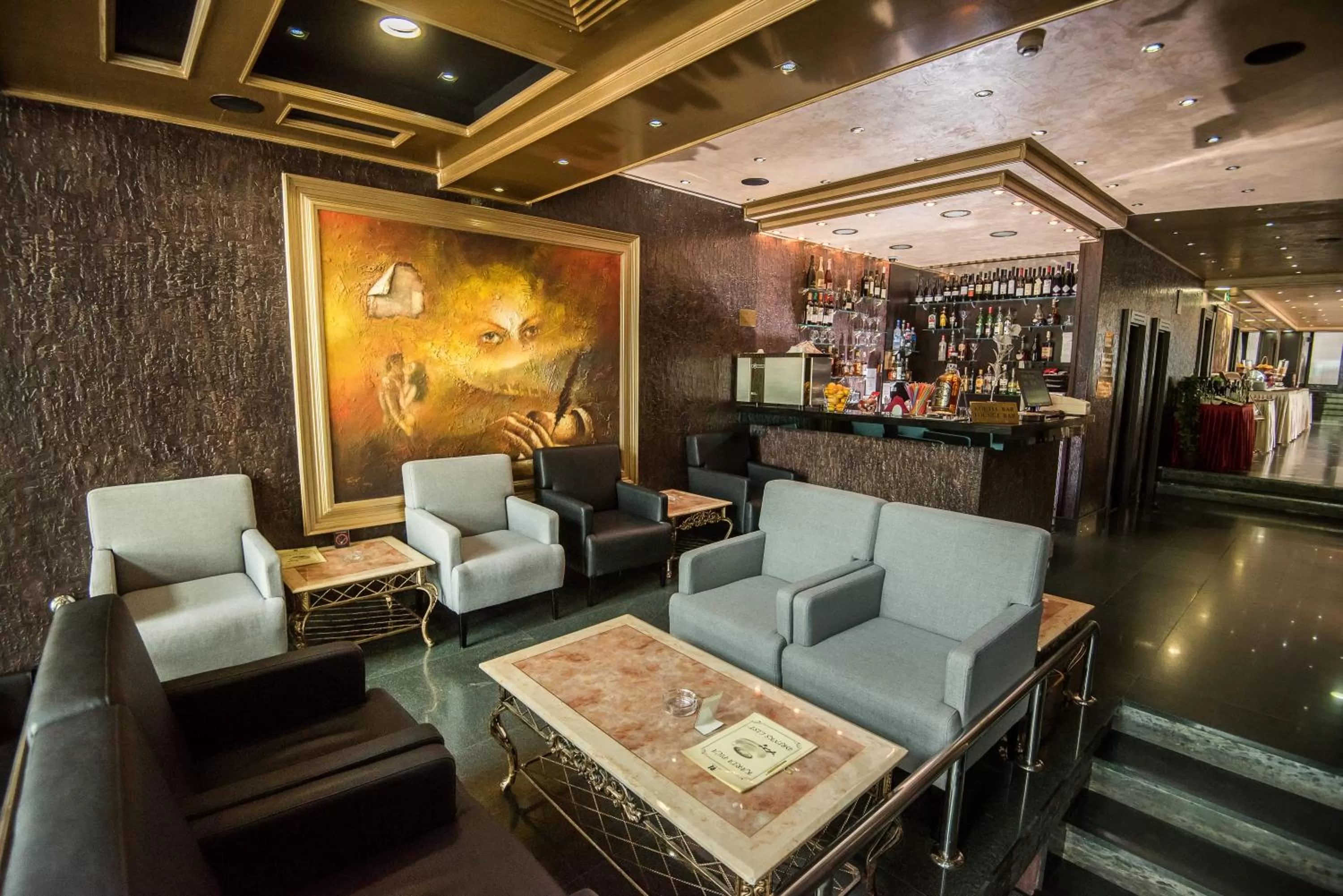 Lounge or bar in Prezident Hotel