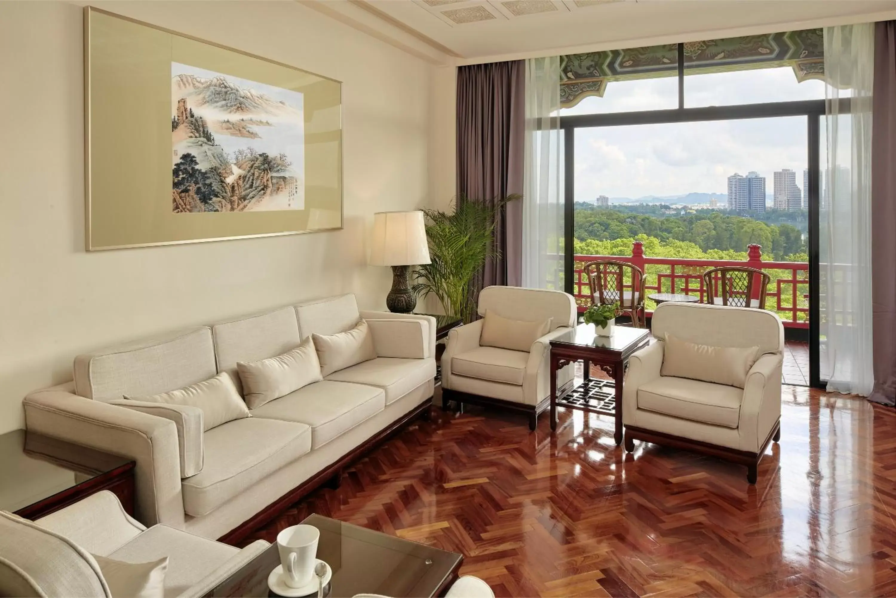 Living room in The Grand Hotel Kaohsiung Living room in The Grand Hotel Kaohsiung