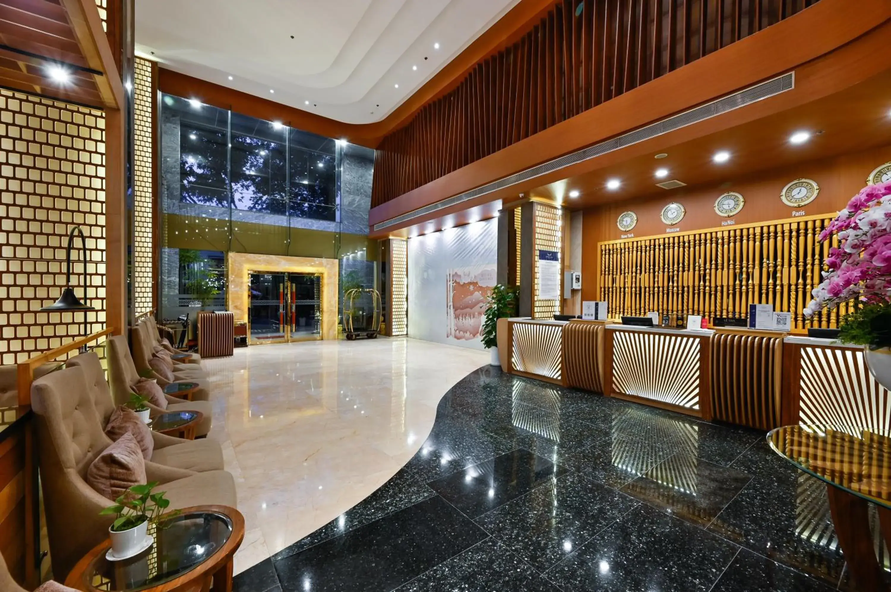 Night, Lobby/Reception in Muong Thanh Grand Saigon Centre Hotel