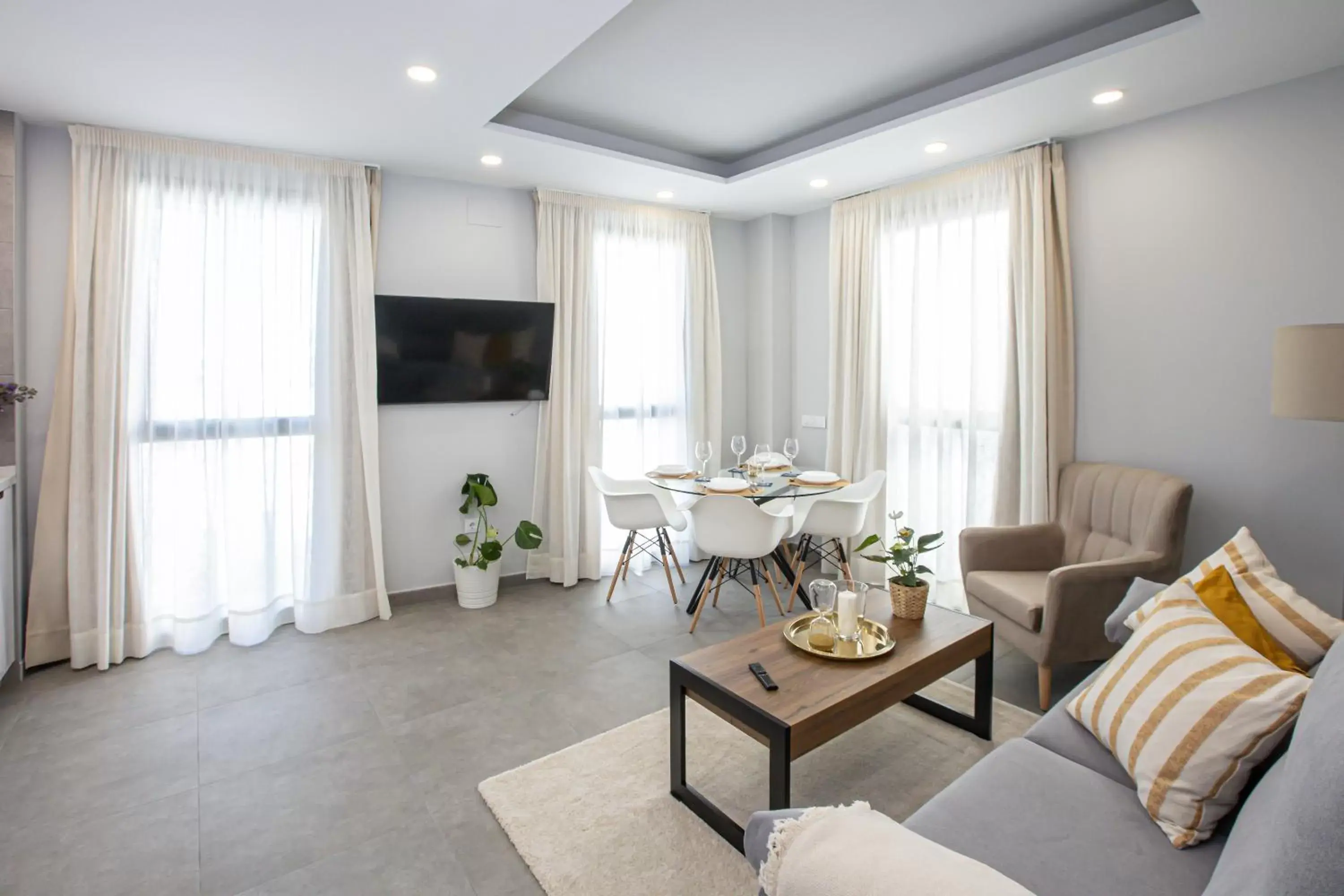 Living room, Seating Area in Home Sweet - Apartamentos Ribera 19