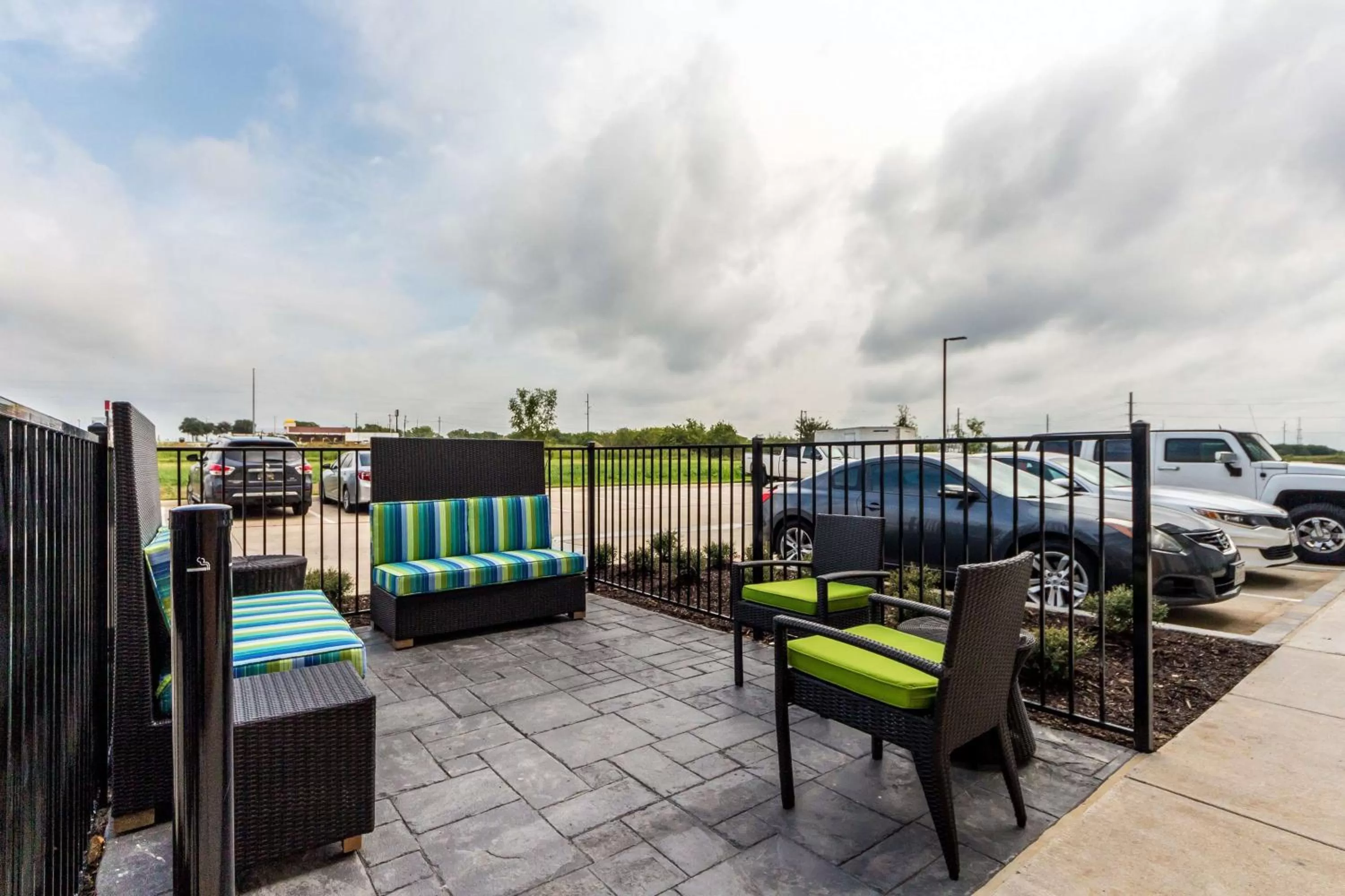 Patio in Home2 Suites By Hilton Fort Worth Northlake