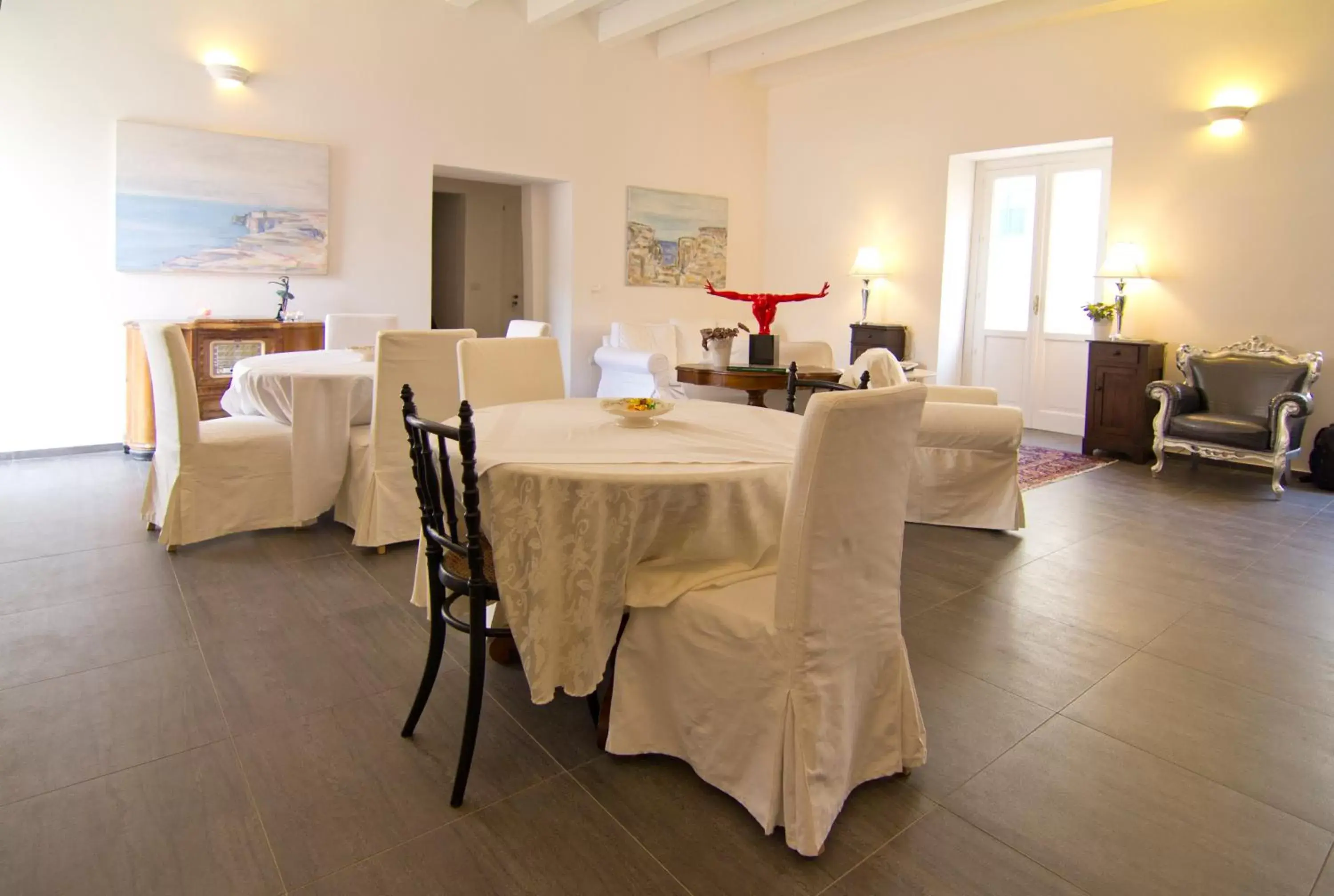 Lobby or reception, Dining Area in La Residenza del Reginale