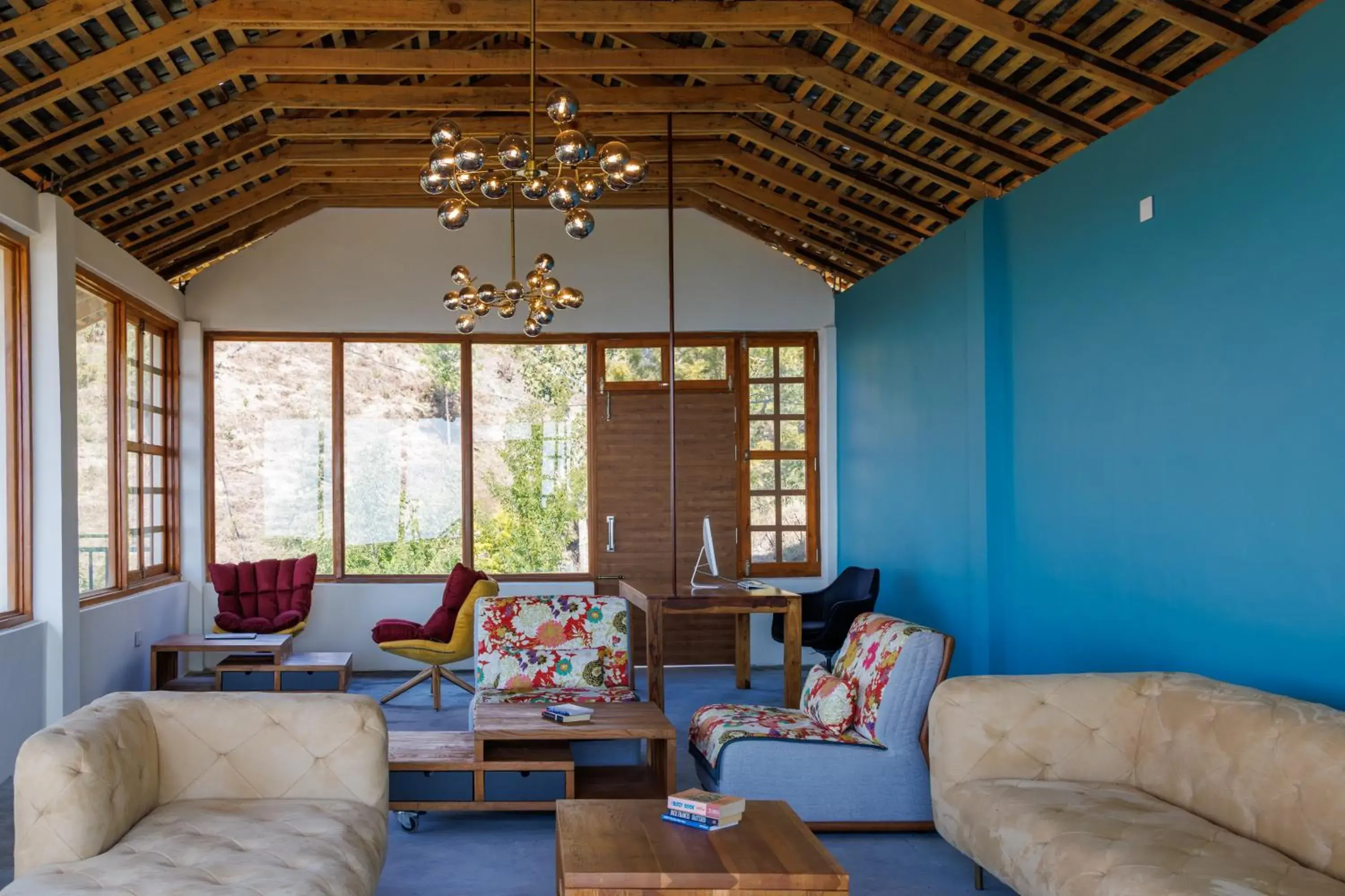 Living room, Seating Area in Rakkh Resort, a member of Radisson Individuals Retreats