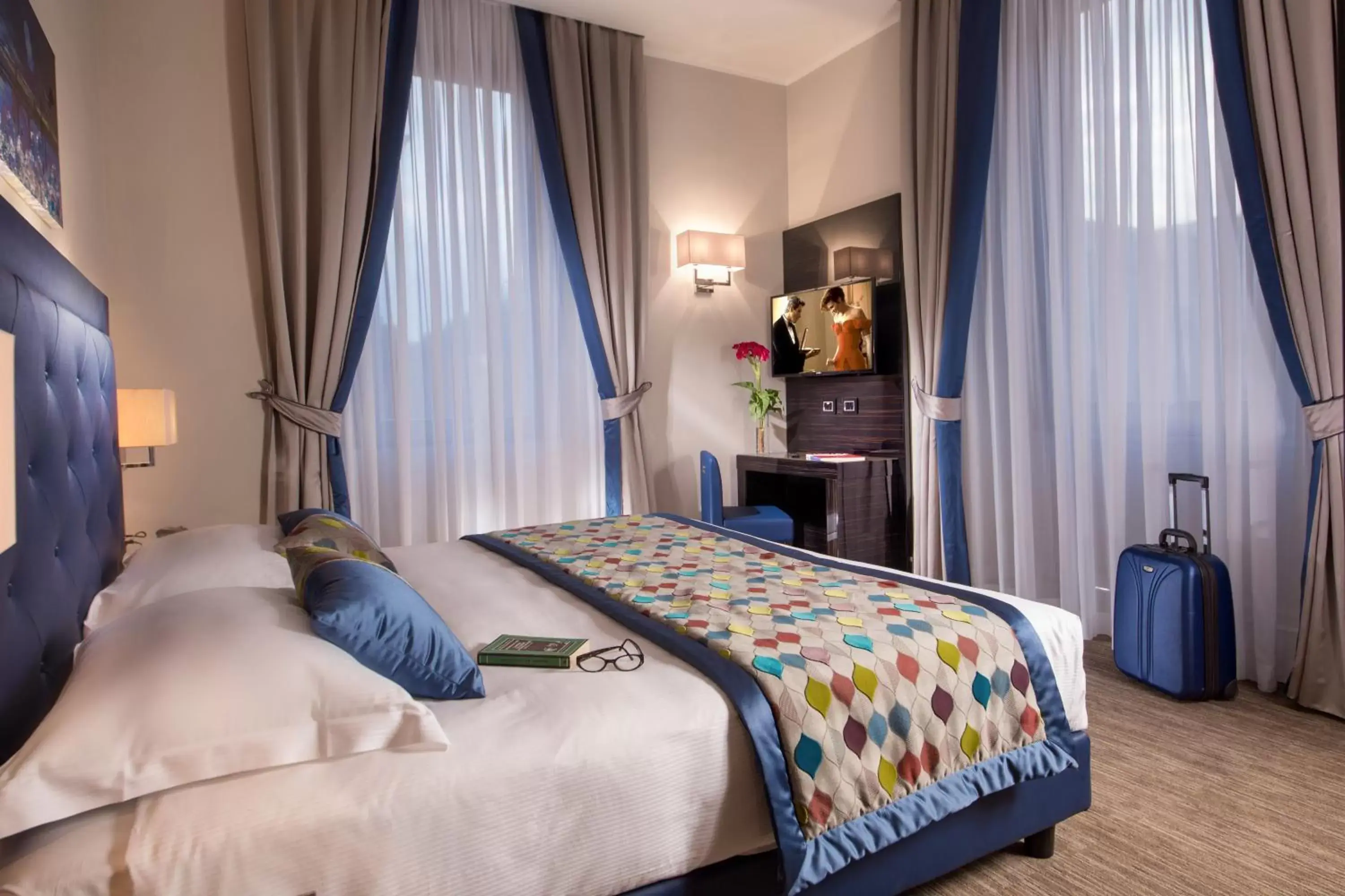 Bedroom, Bed in Gioberti Art Hotel