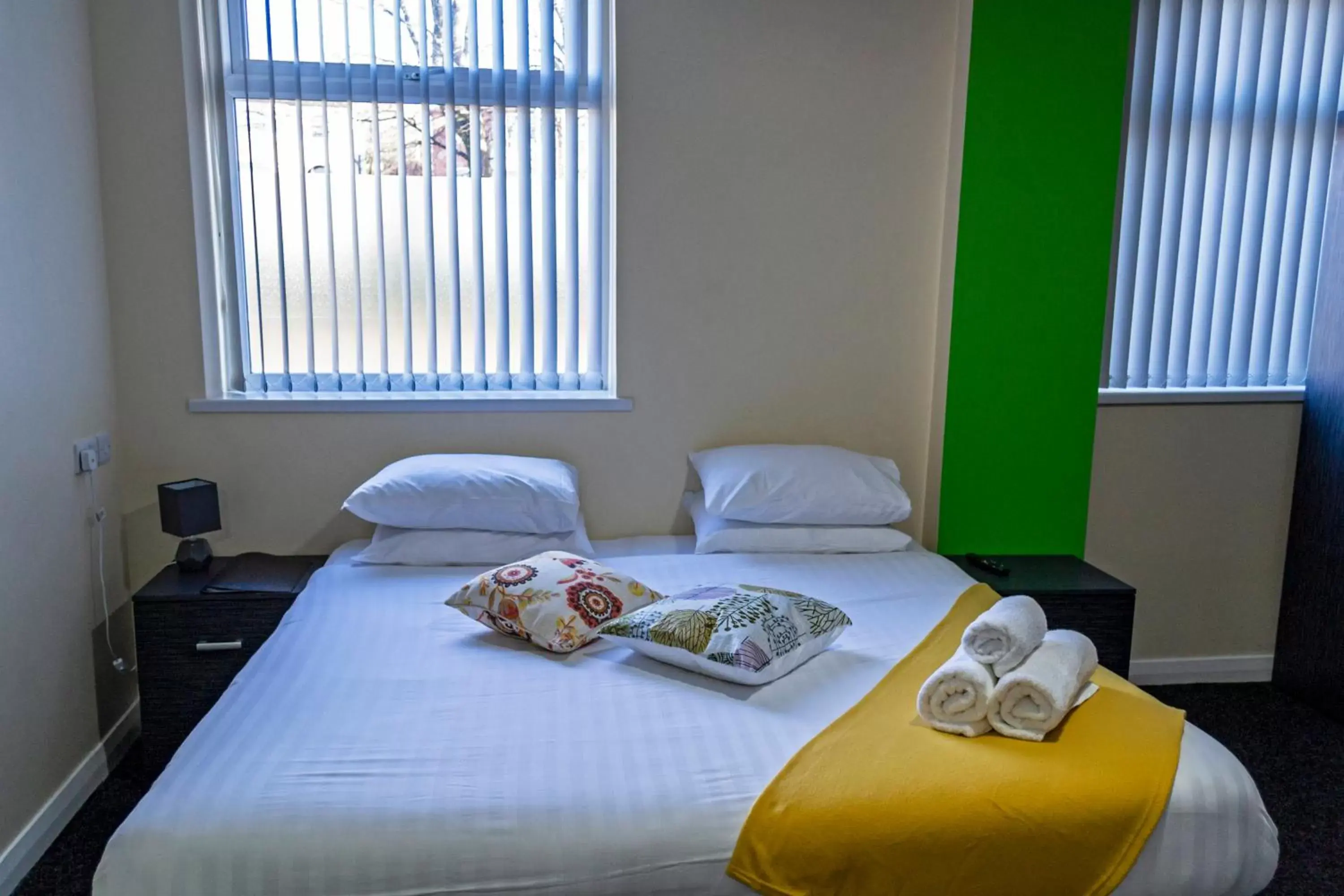 Bedroom, Bed in Lymedale Suites Studios & Aparthotel in NEWCASTLE UNDER LYME & STOKE