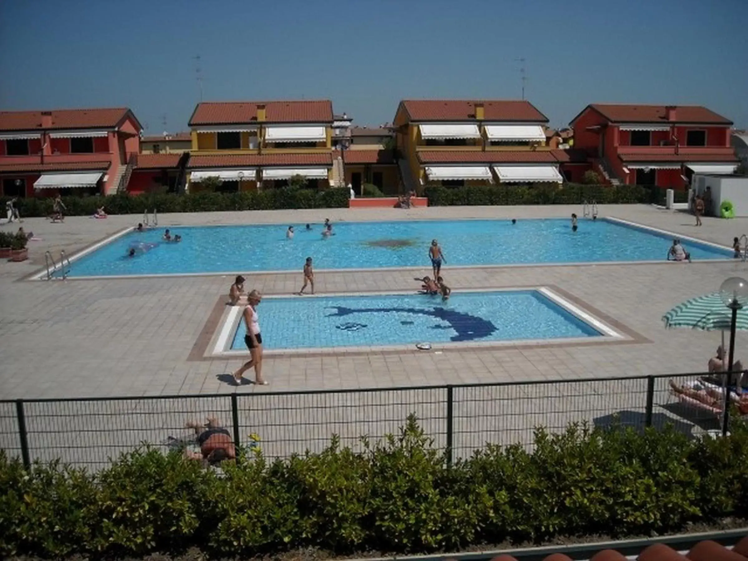 Pool view, Swimming Pool in Villaggio dei Fiori Apart- Hotel 3 Stars - Family Resort