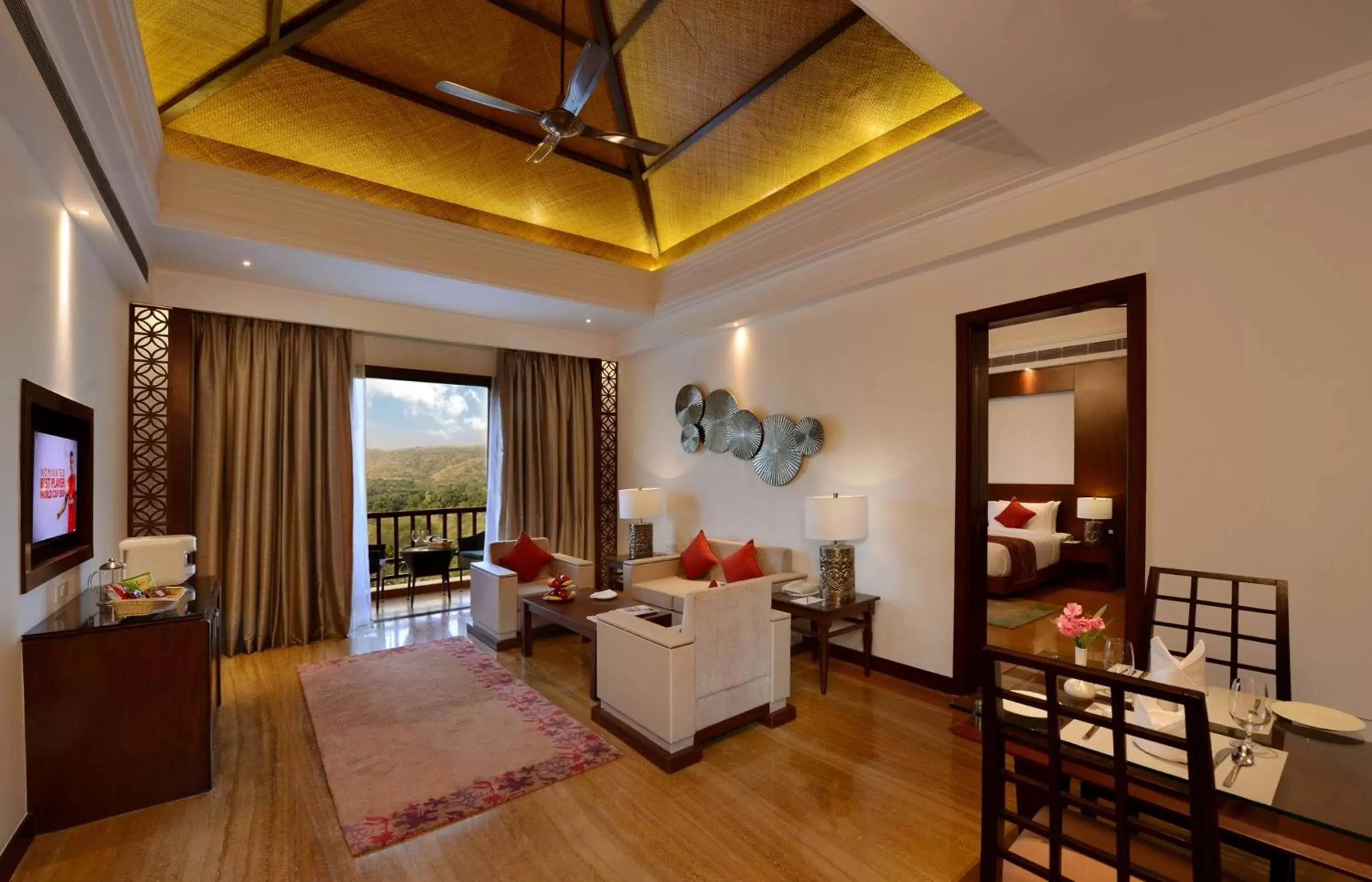 Living room, Seating Area in The Ananta Udaipur Resort & Spa