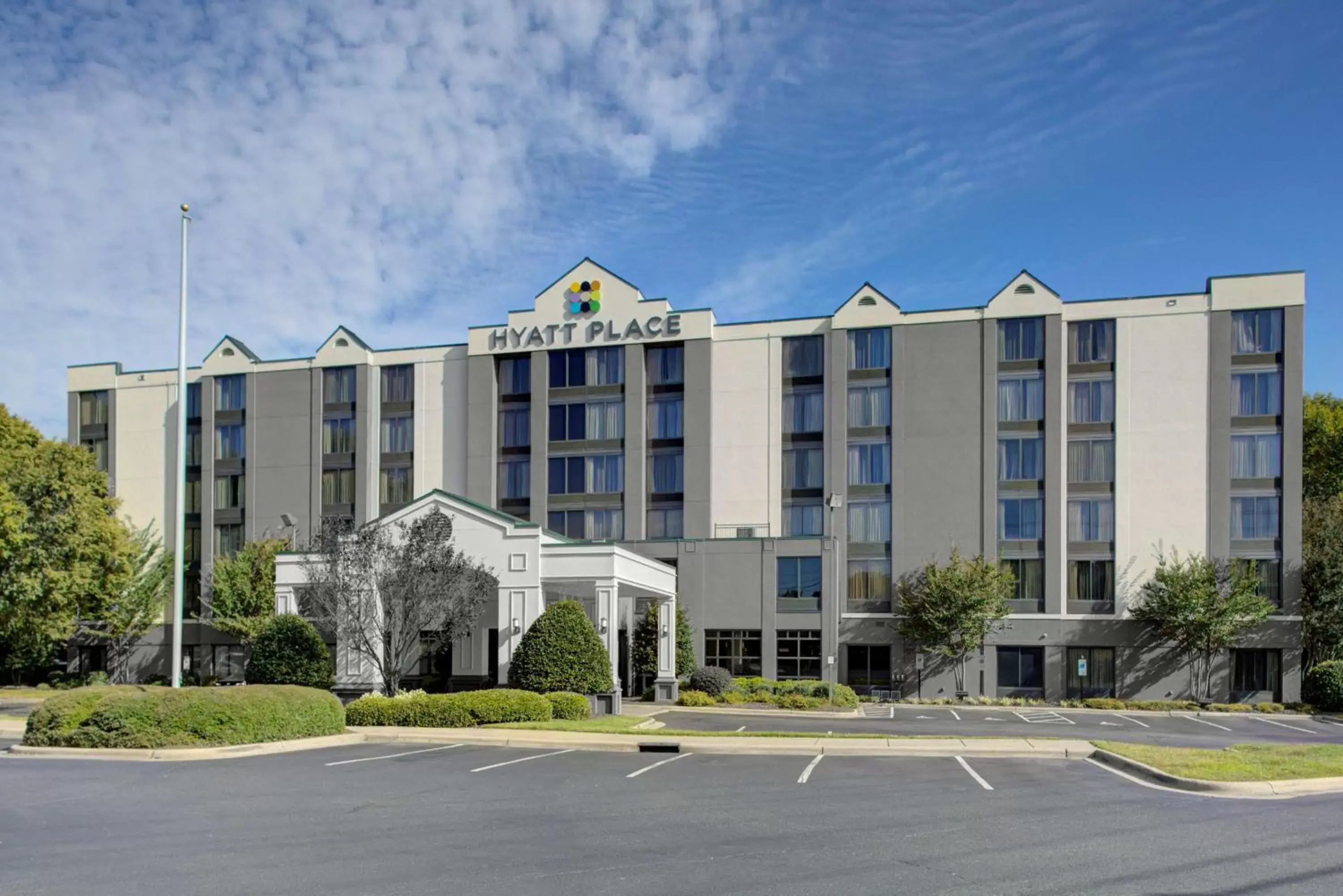 Property Building in Hyatt Place Charlotte Airport Billy Graham Parkway