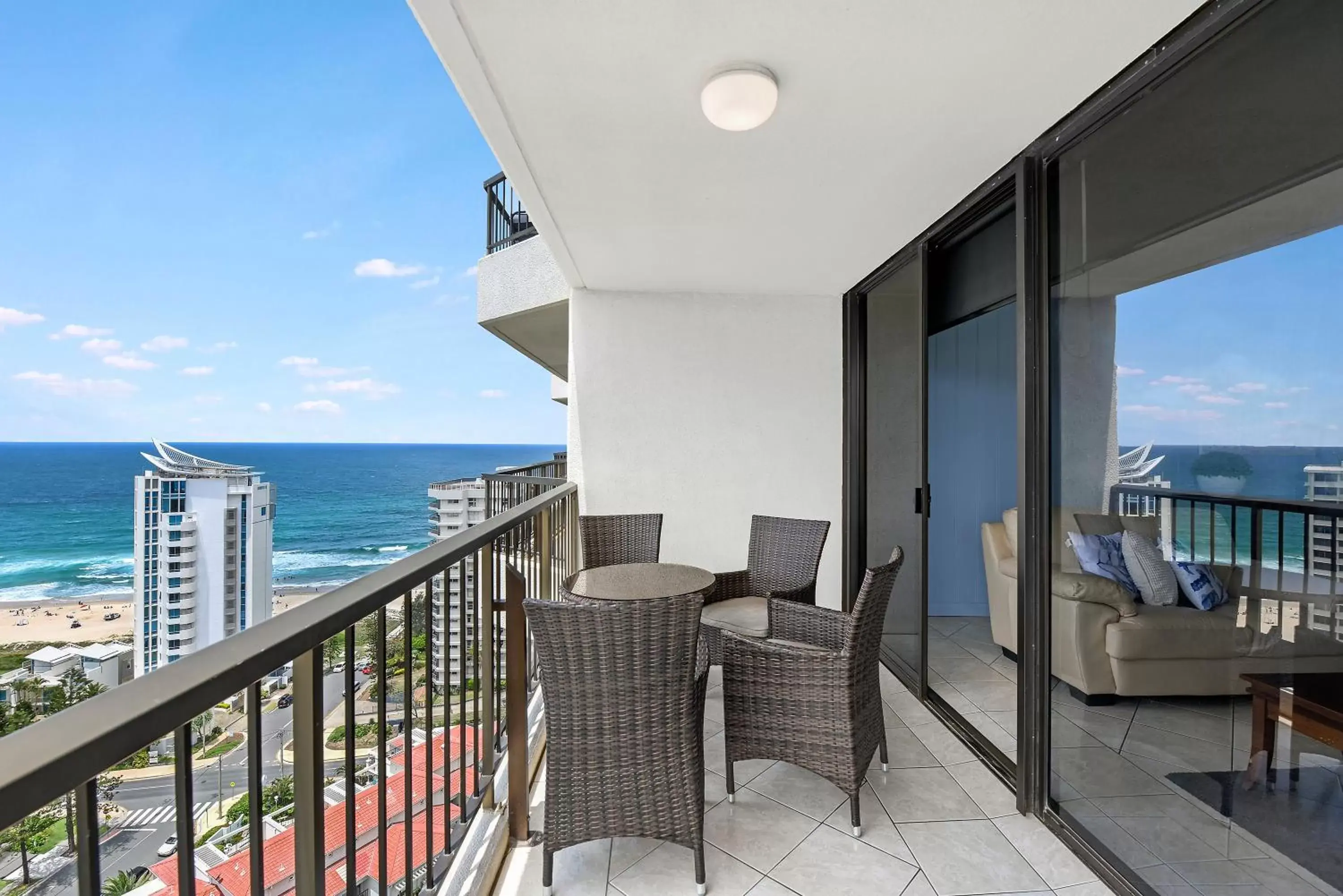 Sea View in Surfers Century Oceanside Apartments