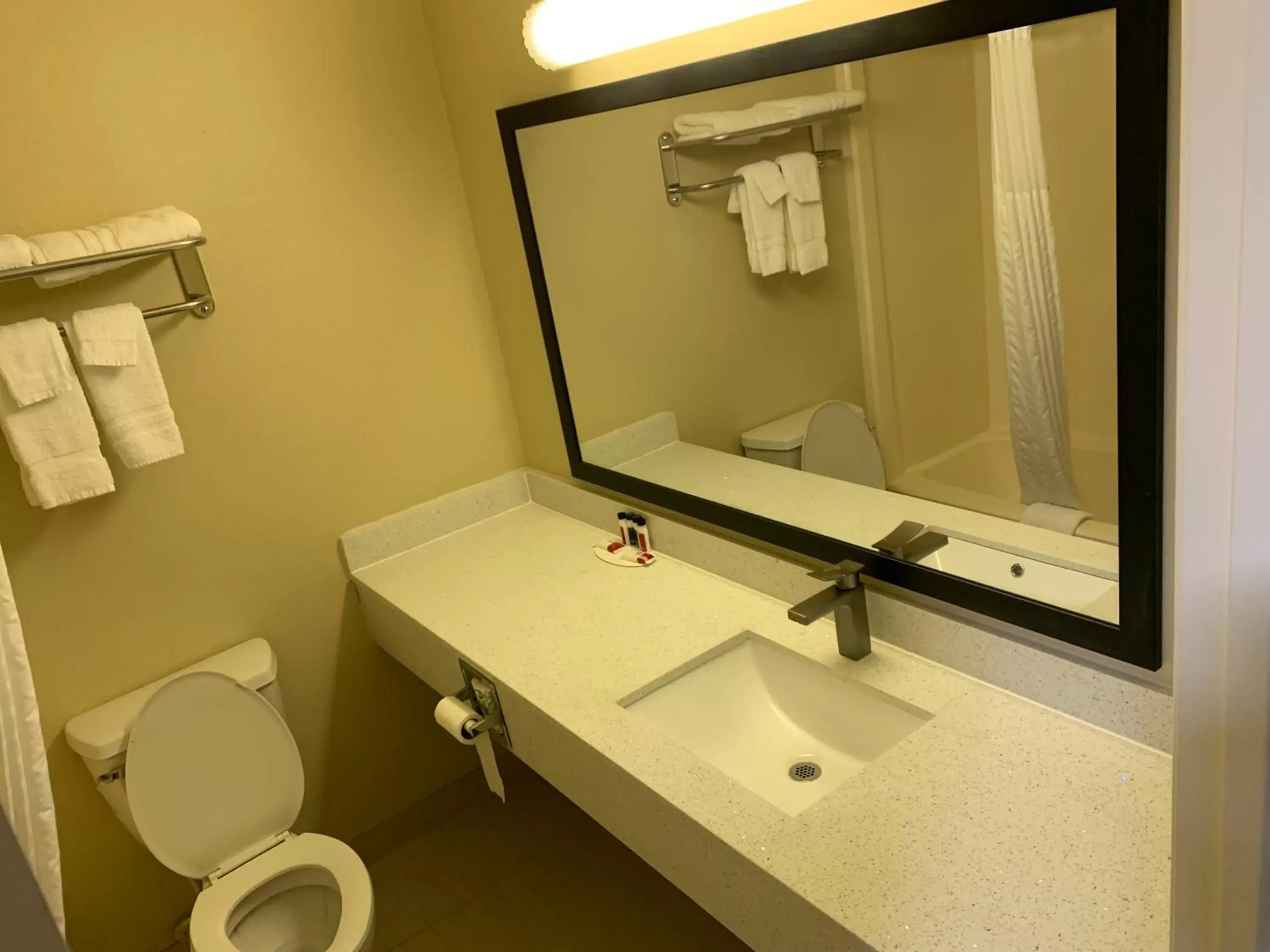 Bathroom in Travelodge by Wyndham Odessa