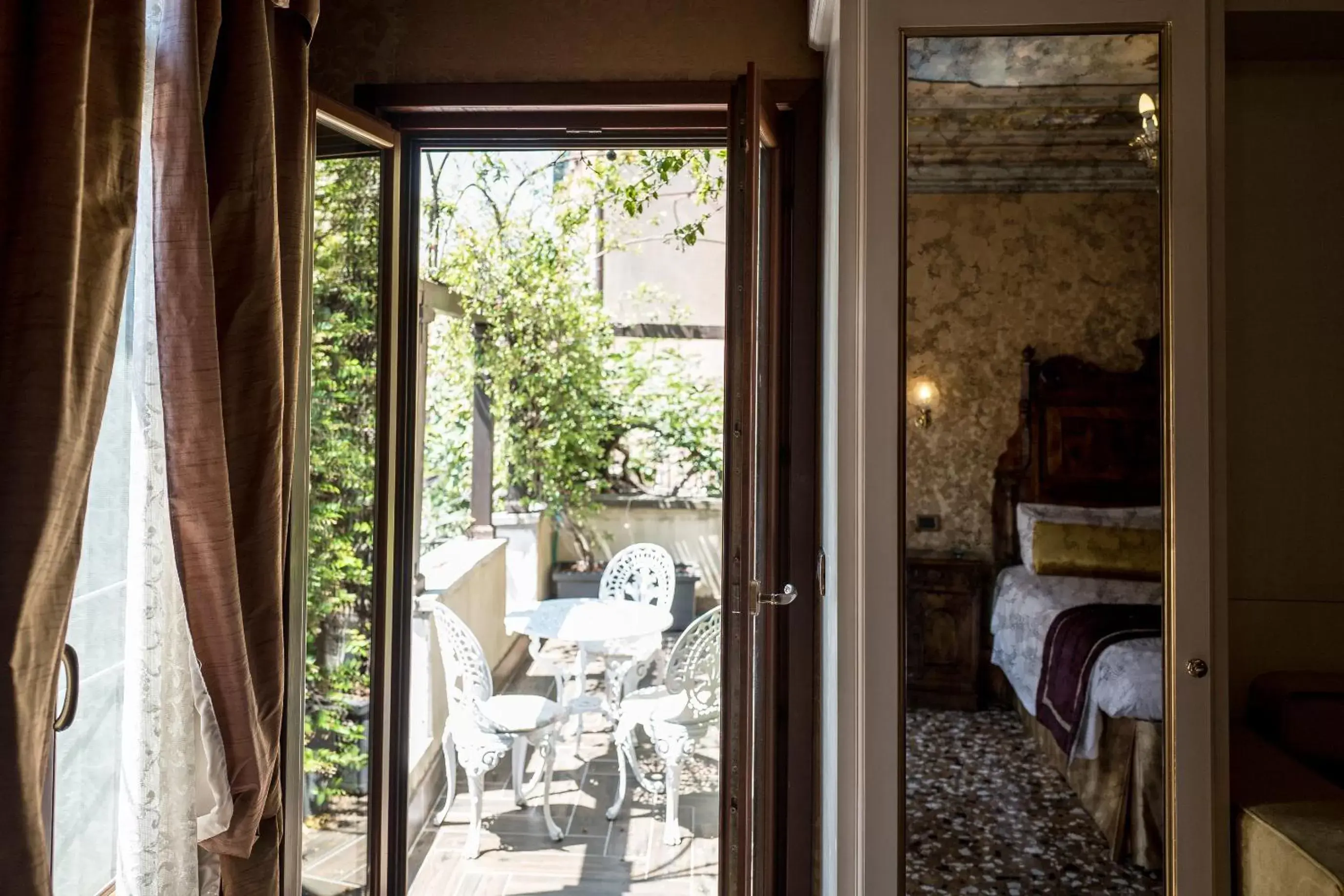 Balcony/Terrace in Hotel Casa Nicolò Priuli