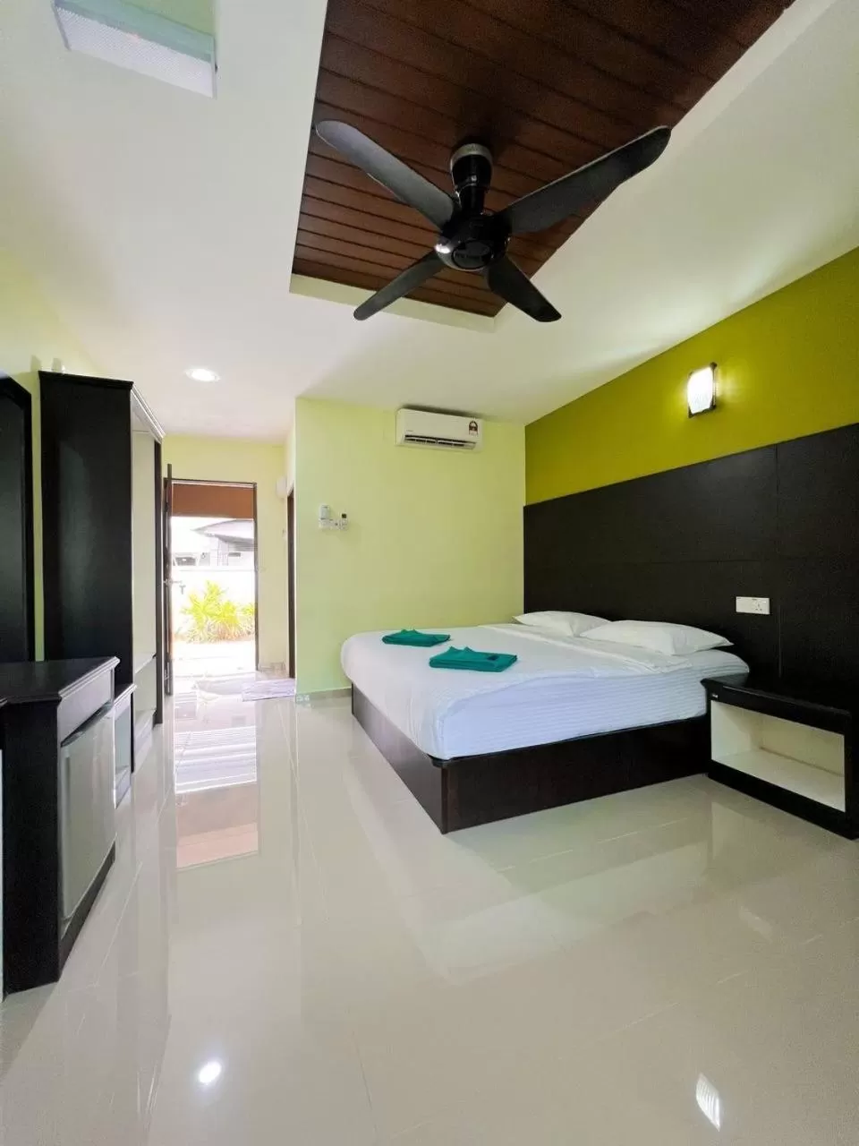 Bed in Chuu Pun Village Resort