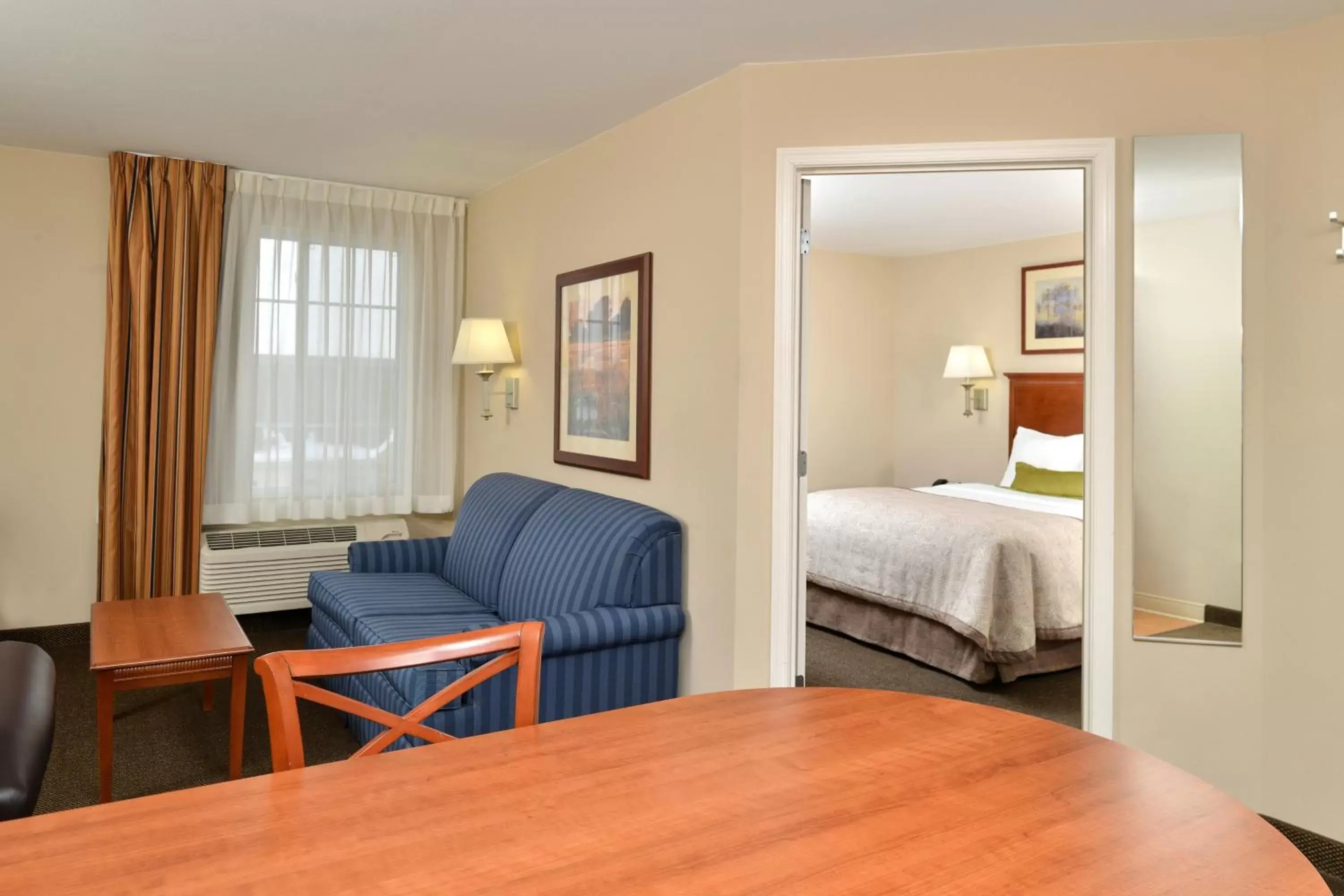 Photo of the whole room in Candlewood Suites Chambersburg, an IHG Hotel
