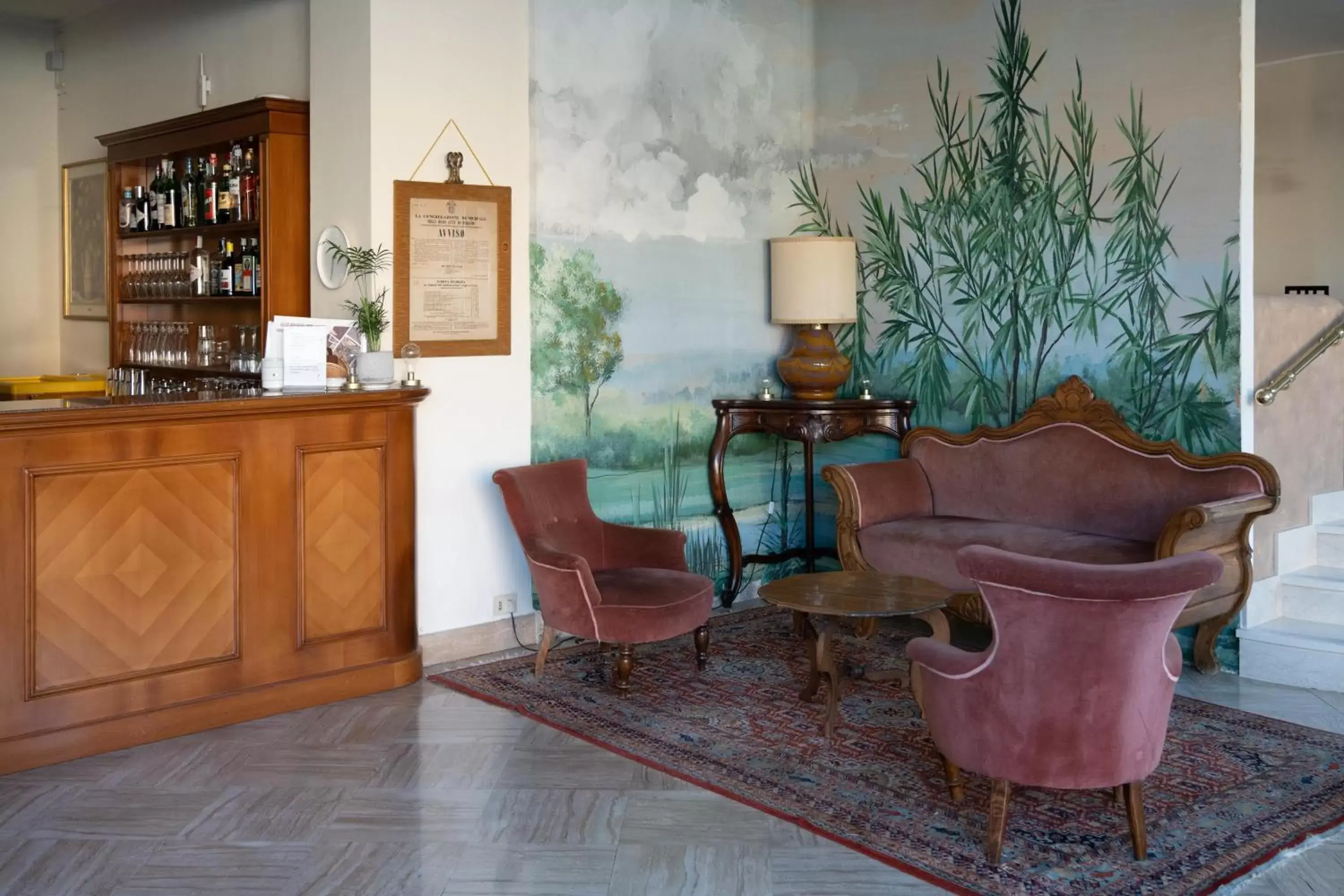 Lobby or reception, Lounge/Bar in Hotel San Pancrazio