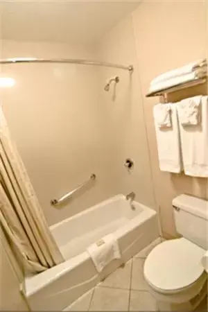 Toilet, Bathroom in Days Inn by Wyndham West Covina