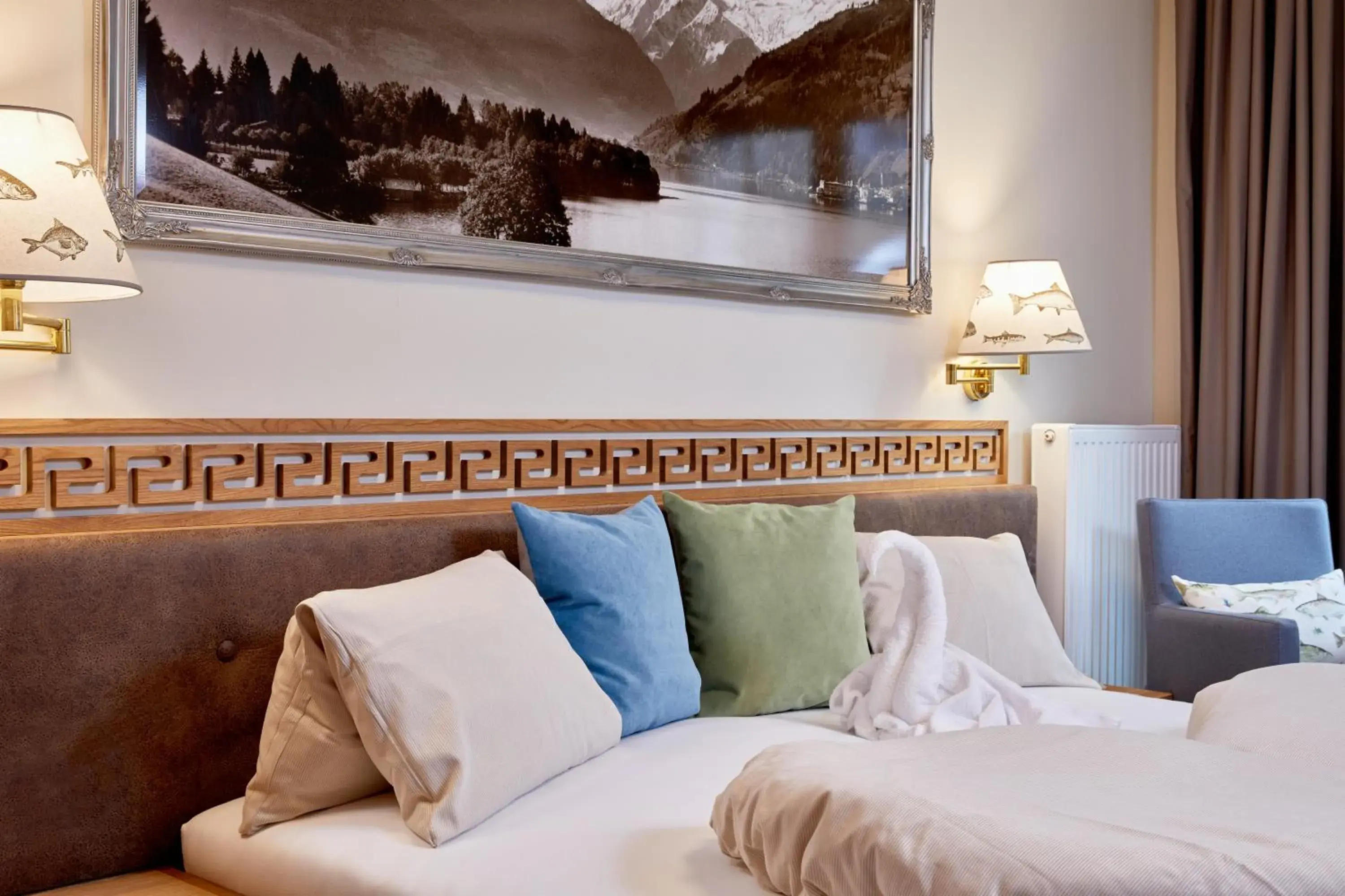 Decorative detail, Bed in Hotel Fischerwirt Zell am See