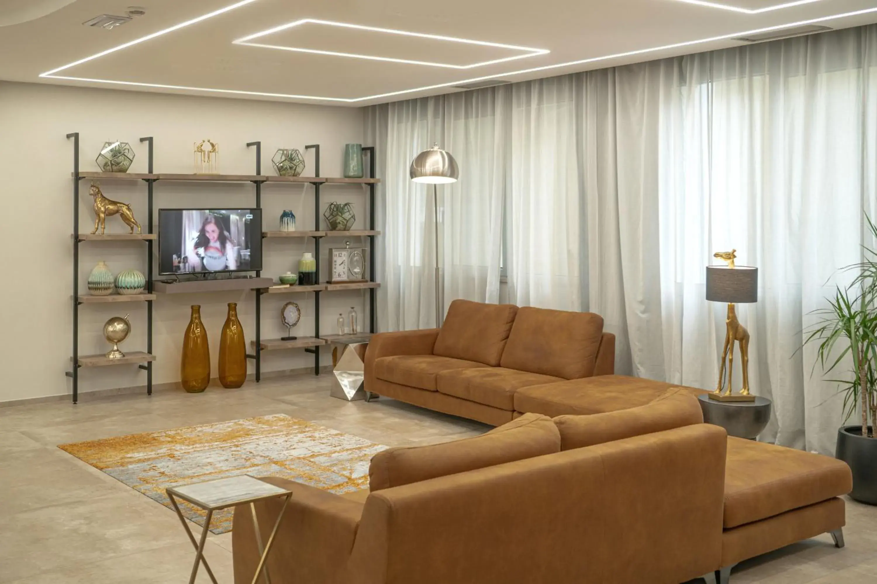 Living room, Seating Area in Club Meeting Hotel