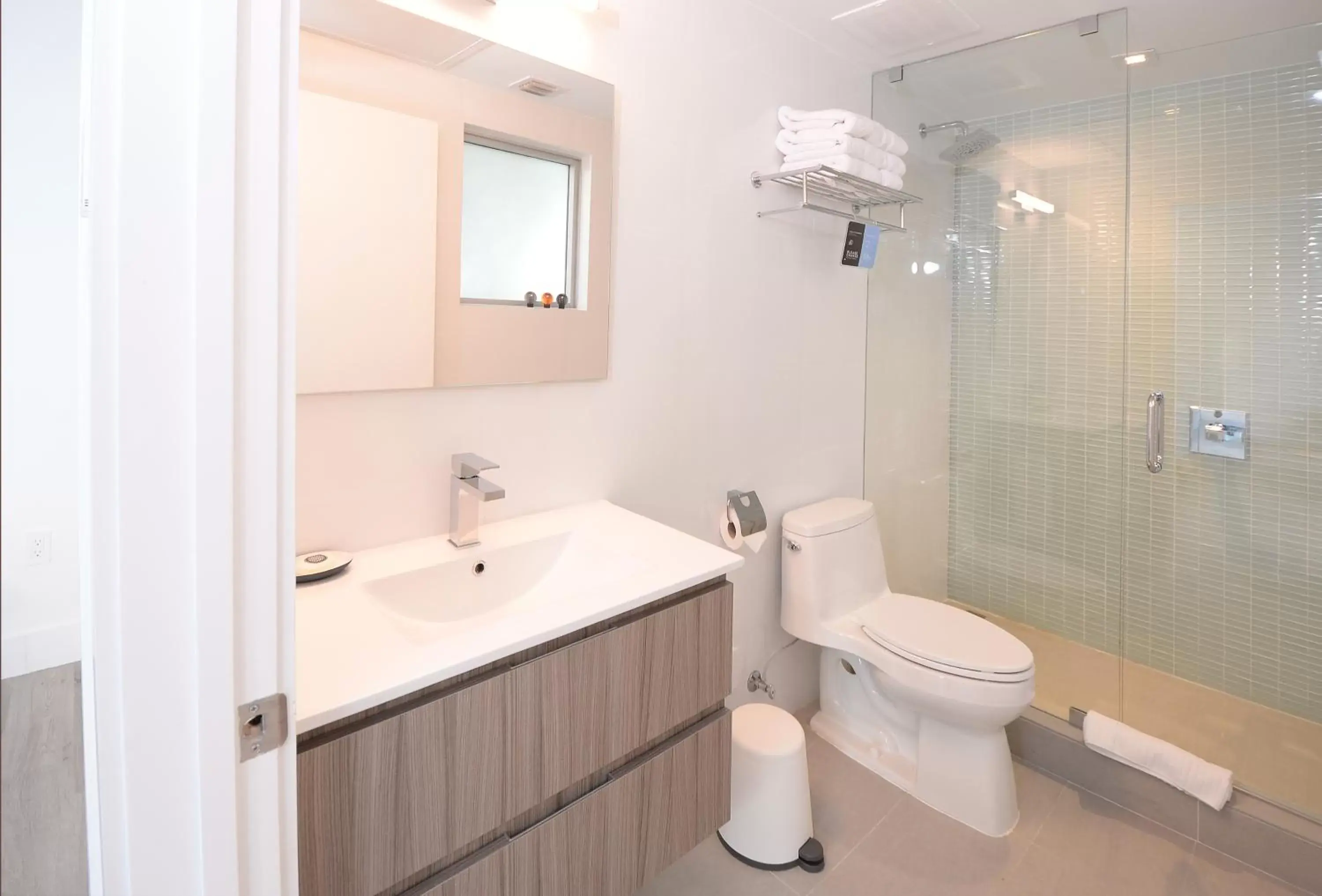 Shower, Bathroom in 6080 Design Hotel by Eskape Collection