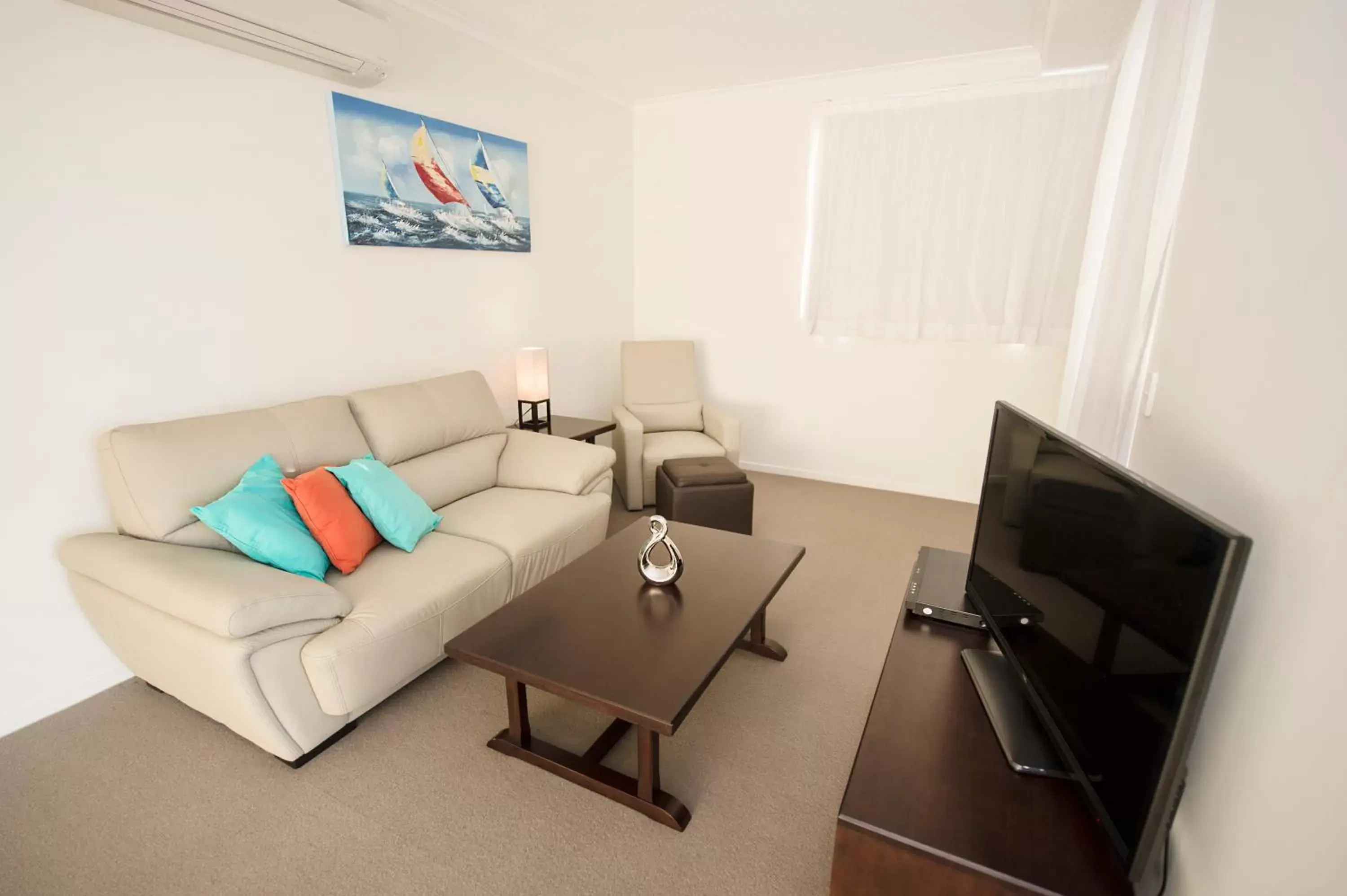 Living room, Seating Area in Curtis Central Apartments