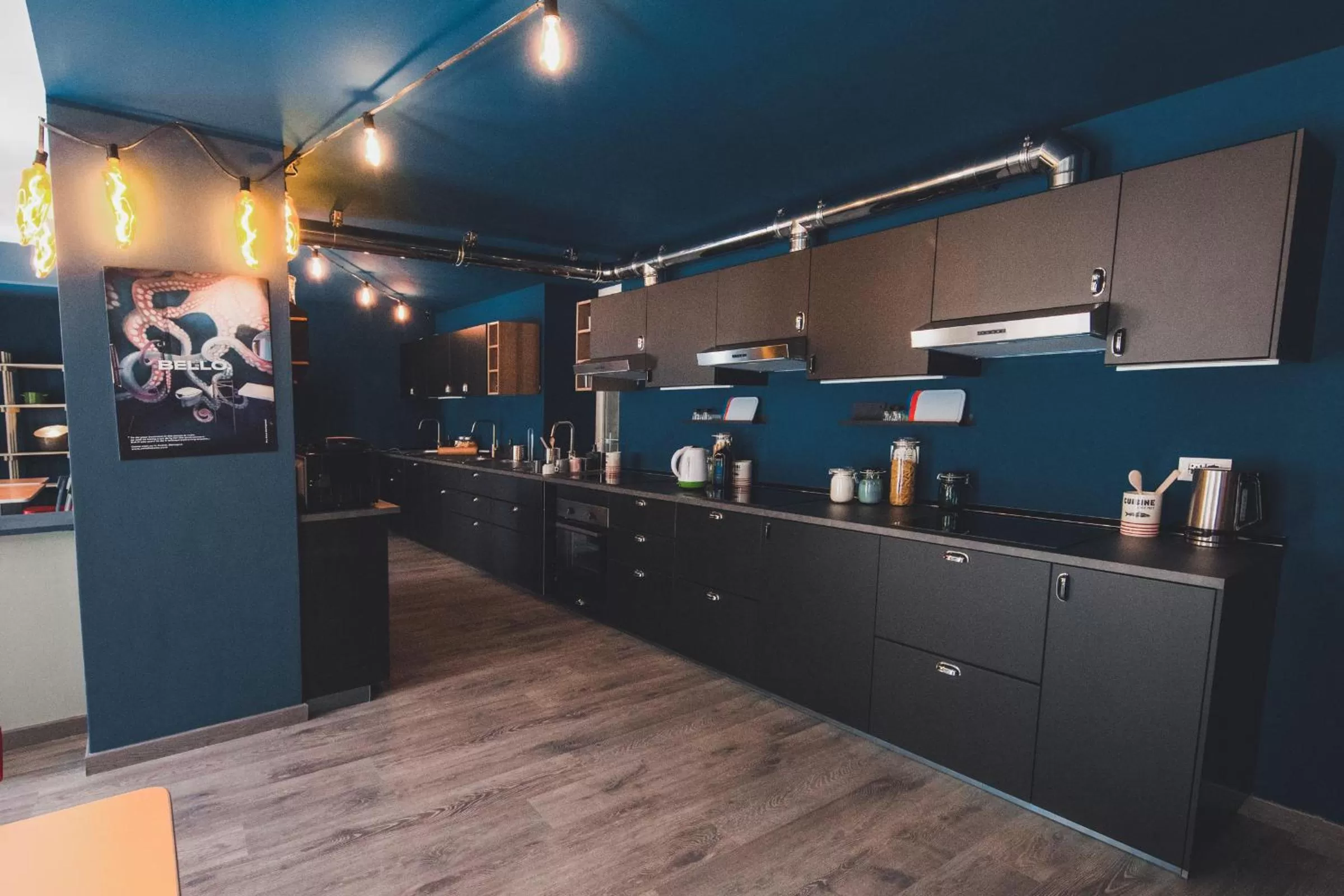 Kitchen or kitchenette in Hotel Britannia