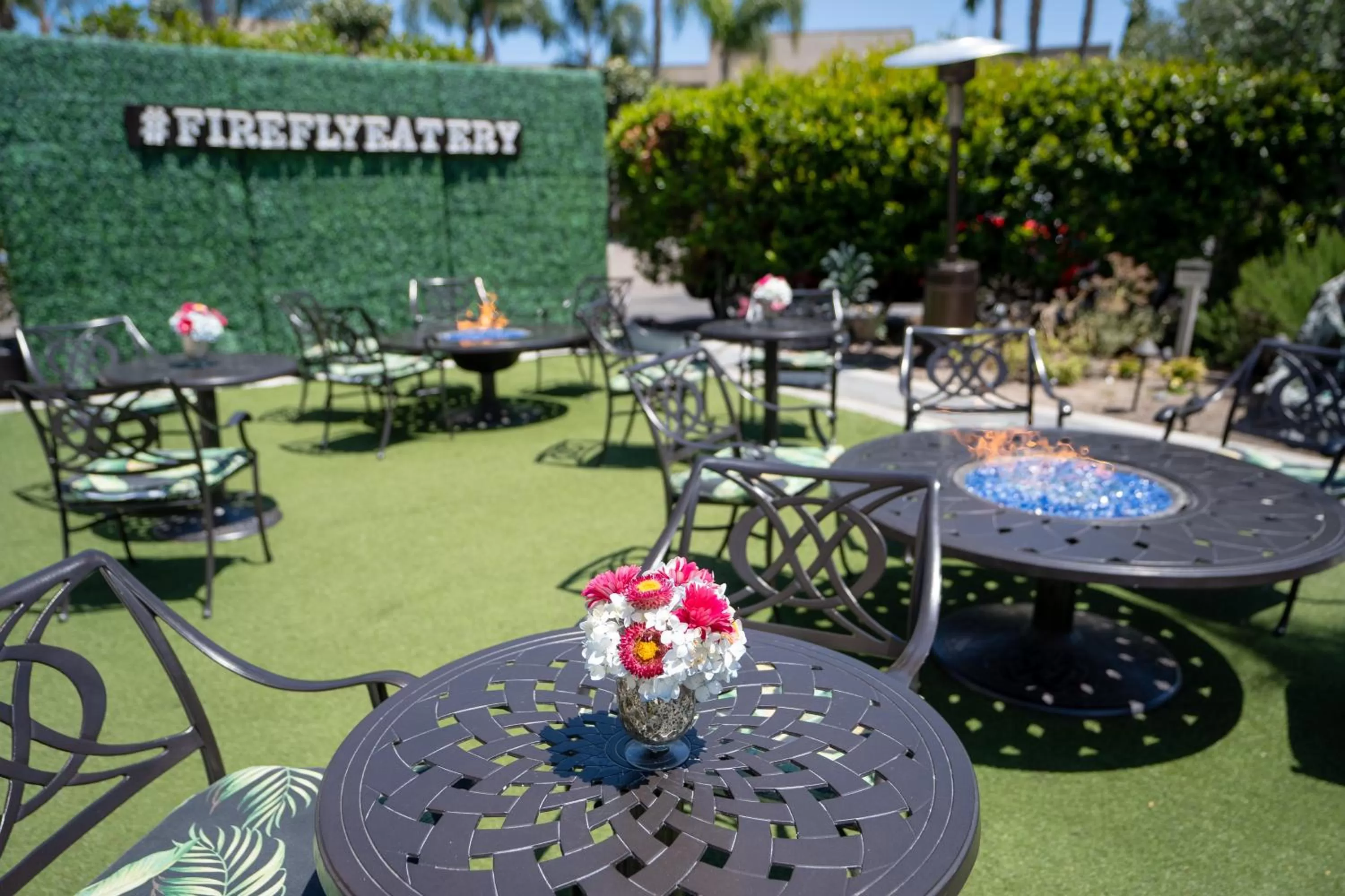 Patio in The Dana on Mission Bay