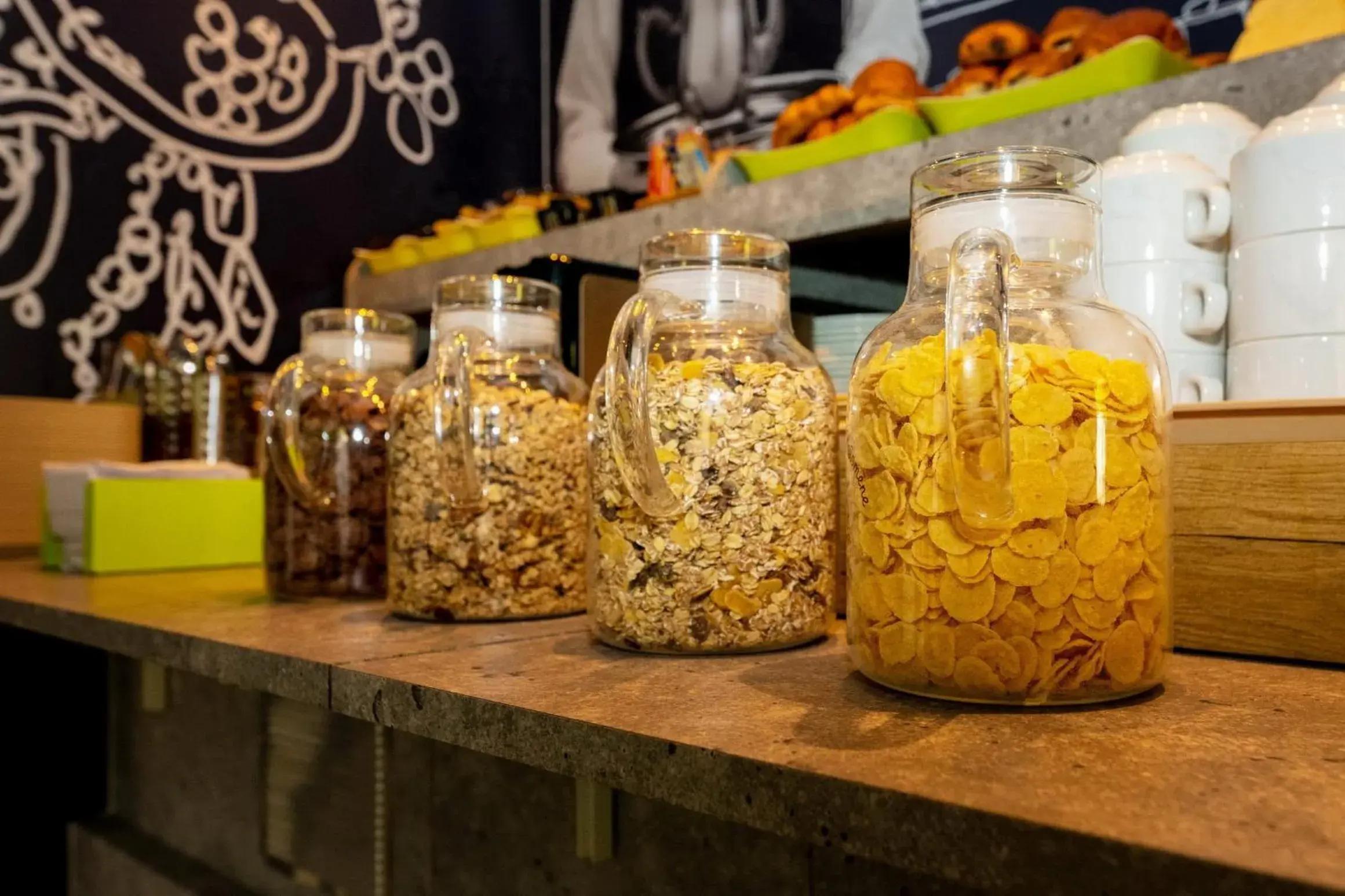 Breakfast in ibis budget Menton Bord de Mer Breakfast in ibis budget Menton Bord de Mer