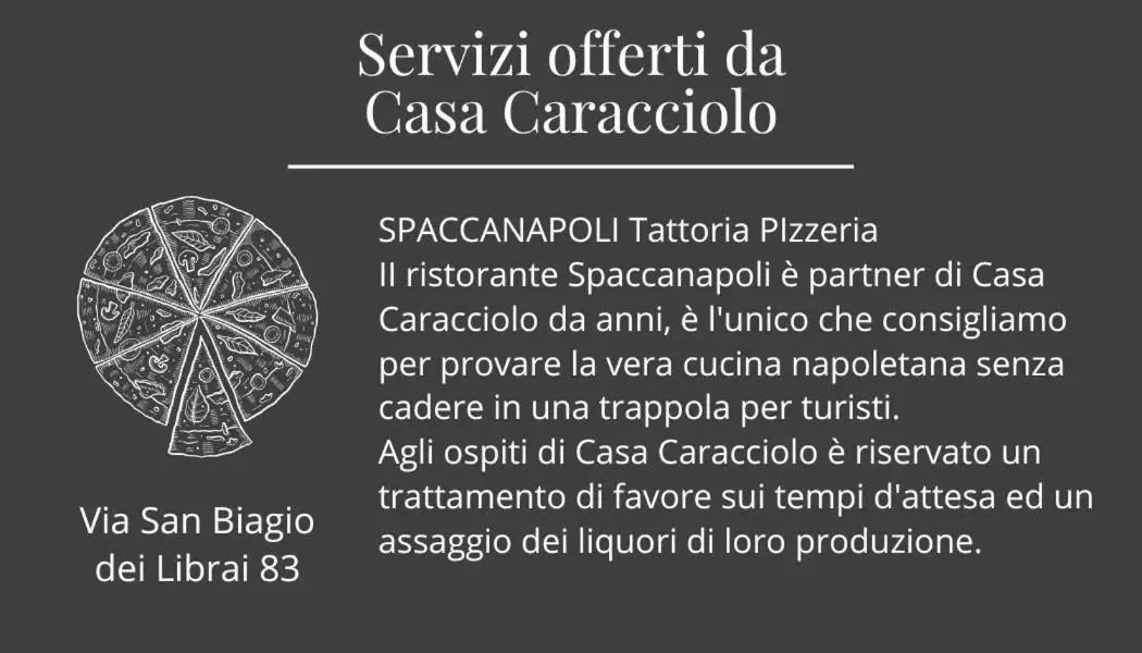Logo/Certificate/Sign/Award in B&B Casa Caracciolo