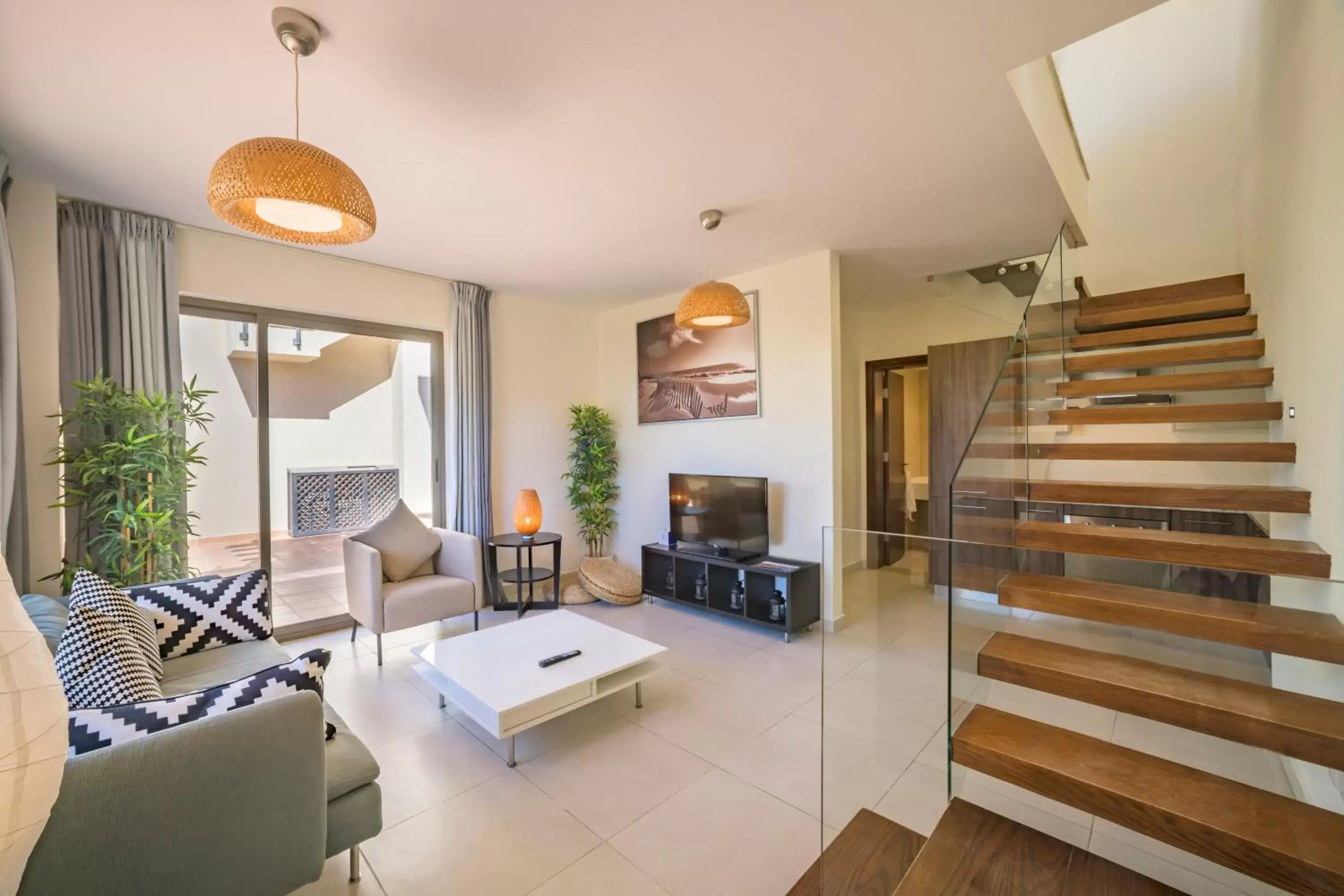 Living room, Seating Area in Tala Bay Residence