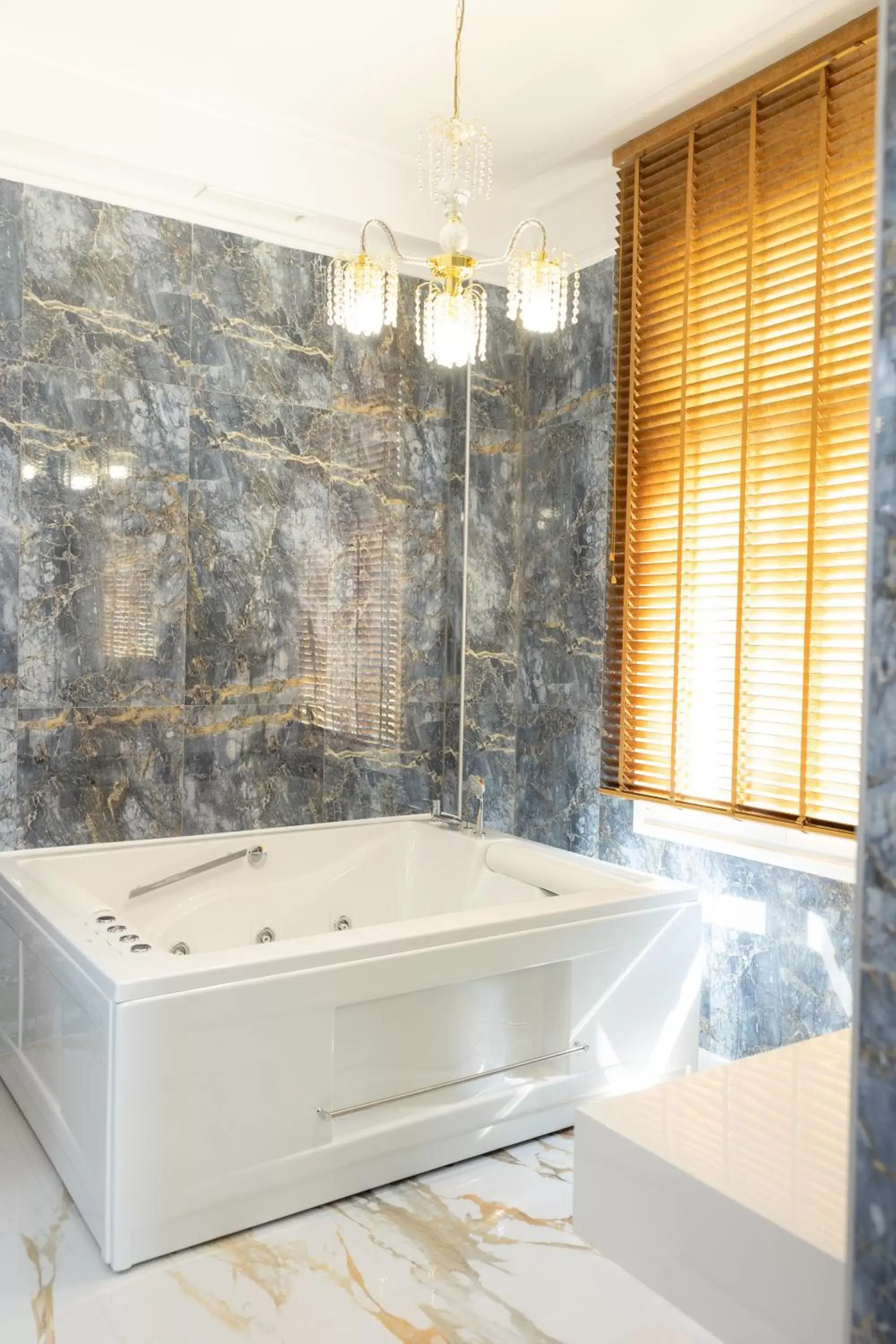 Bathroom in Modern Revival Luxury Hotel