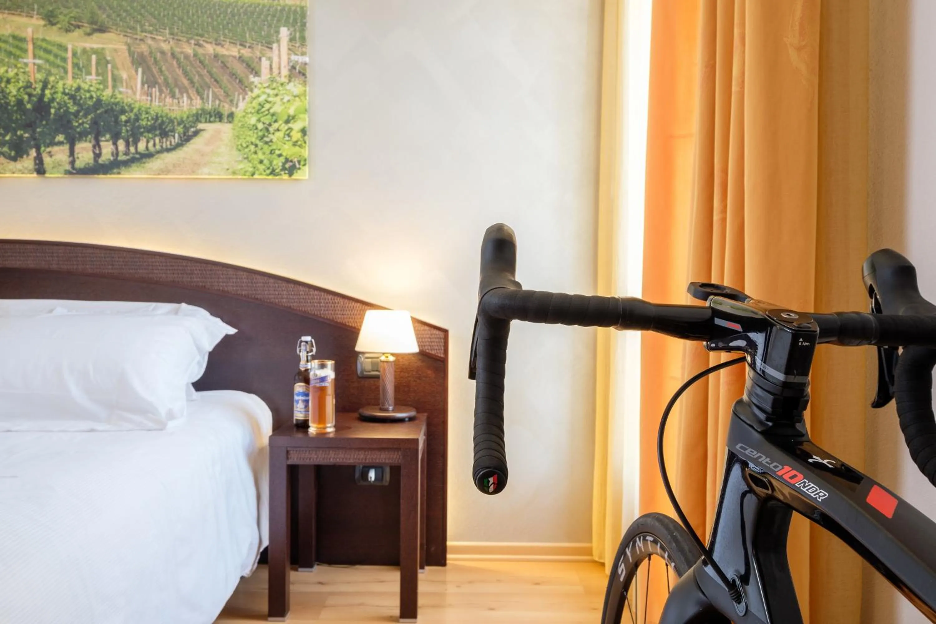 Decorative detail, Bed in Wine Hotel San Giacomo Activity & Wellness