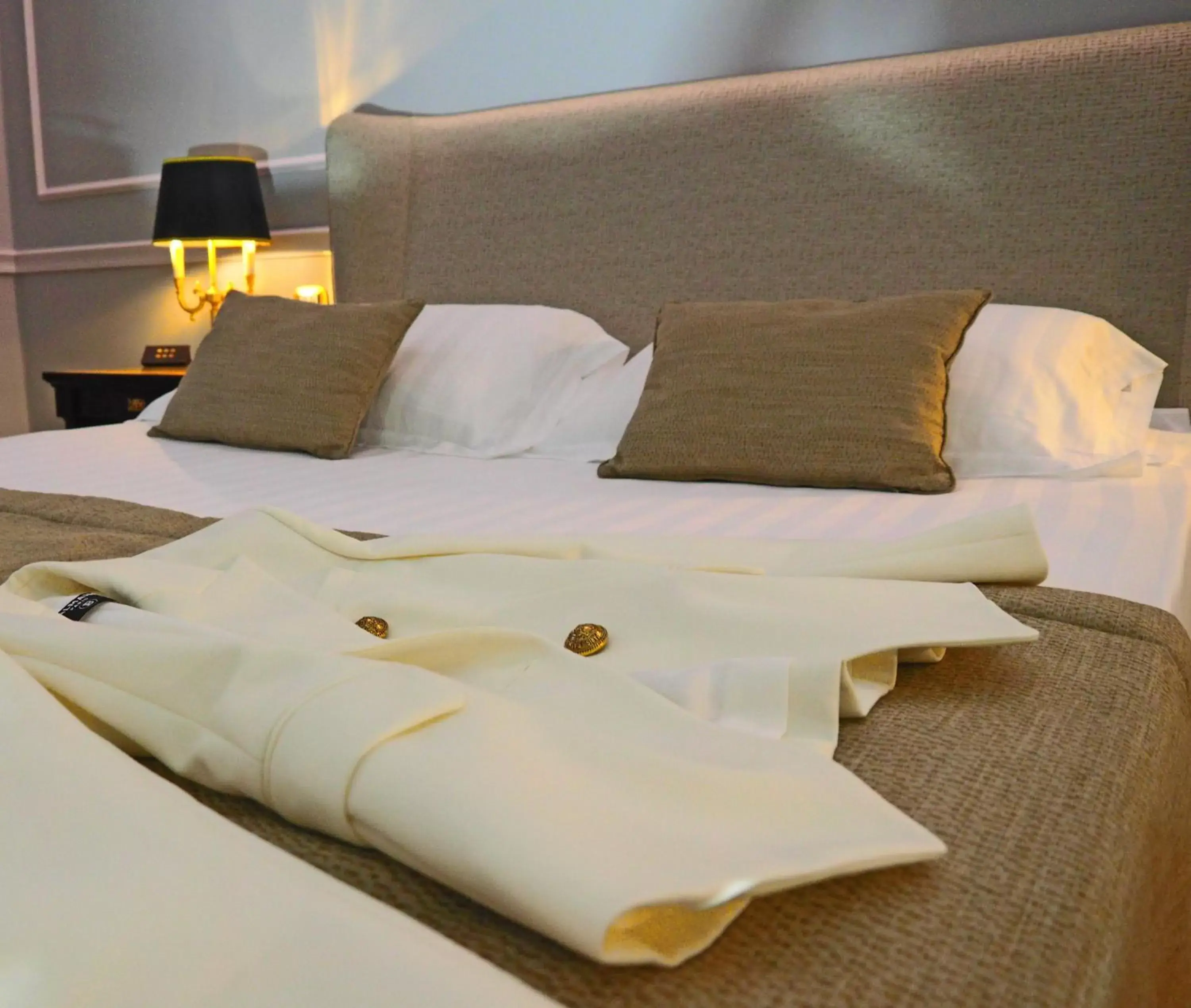 Bedroom, Bed in Grand Hotel Et Des Palmes