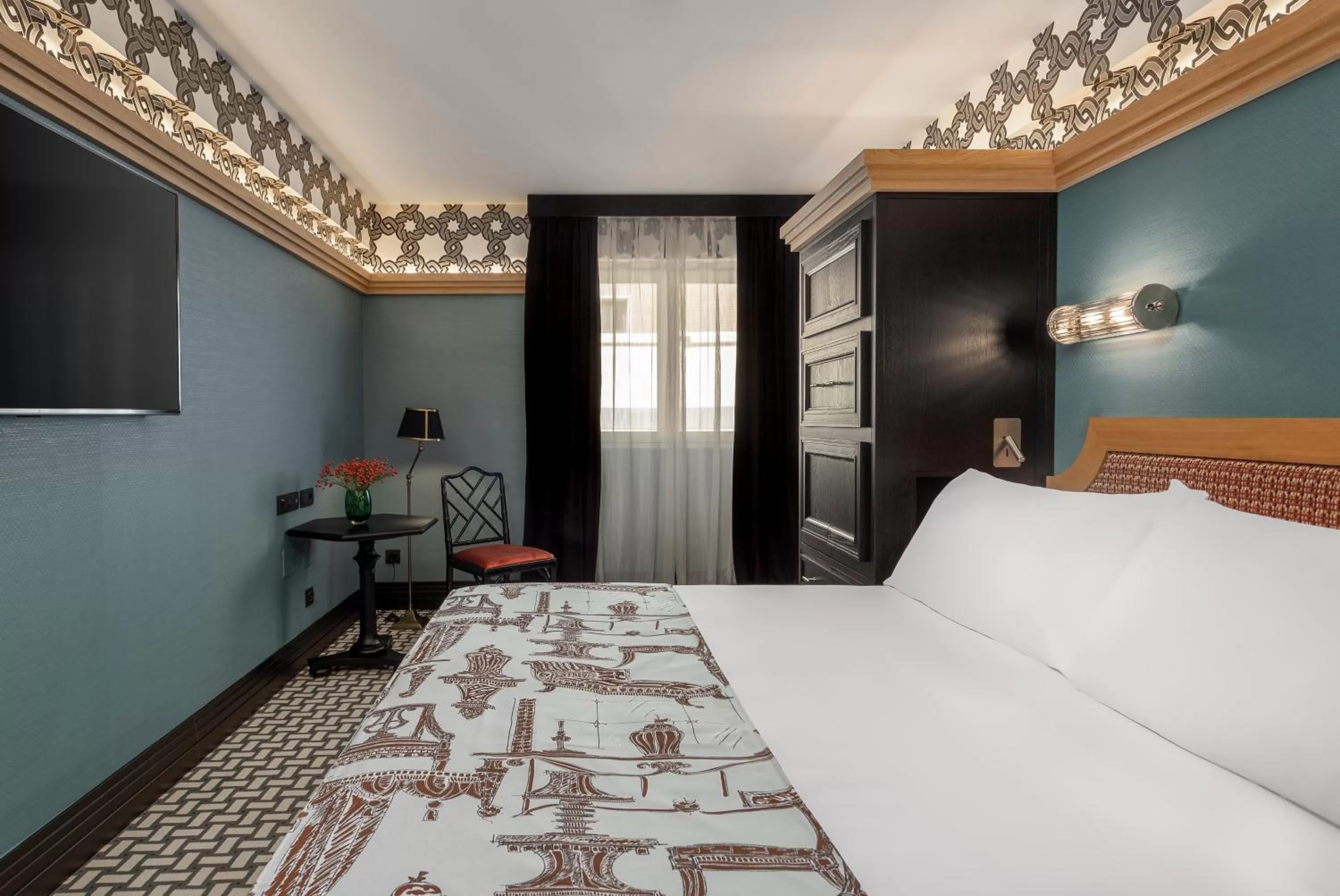 Bed in Room Mate Collection Alba, Madrid