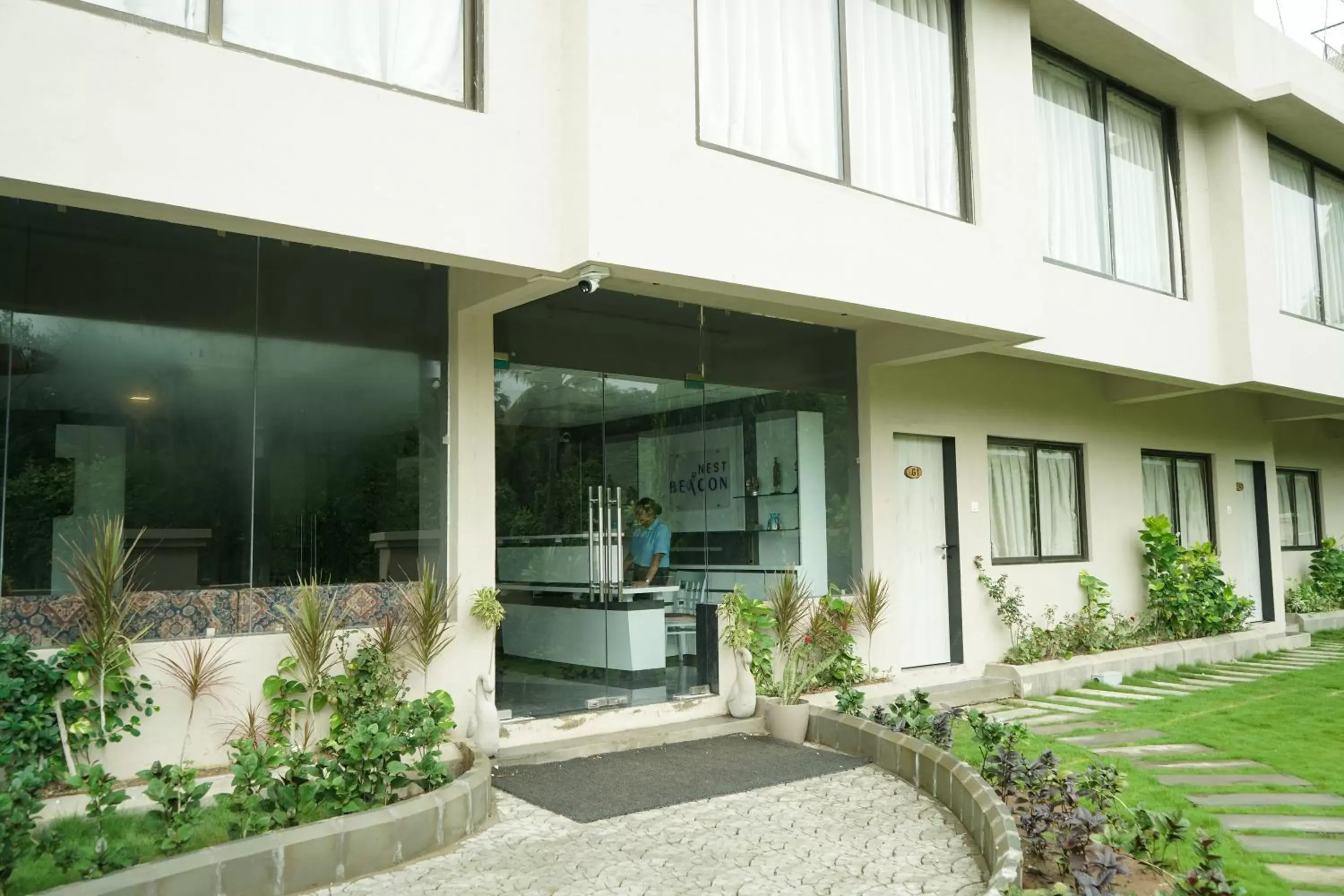 Facade/entrance in Nest Beacon Resort Daman Facade/entrance in Nest Beacon Resort Daman