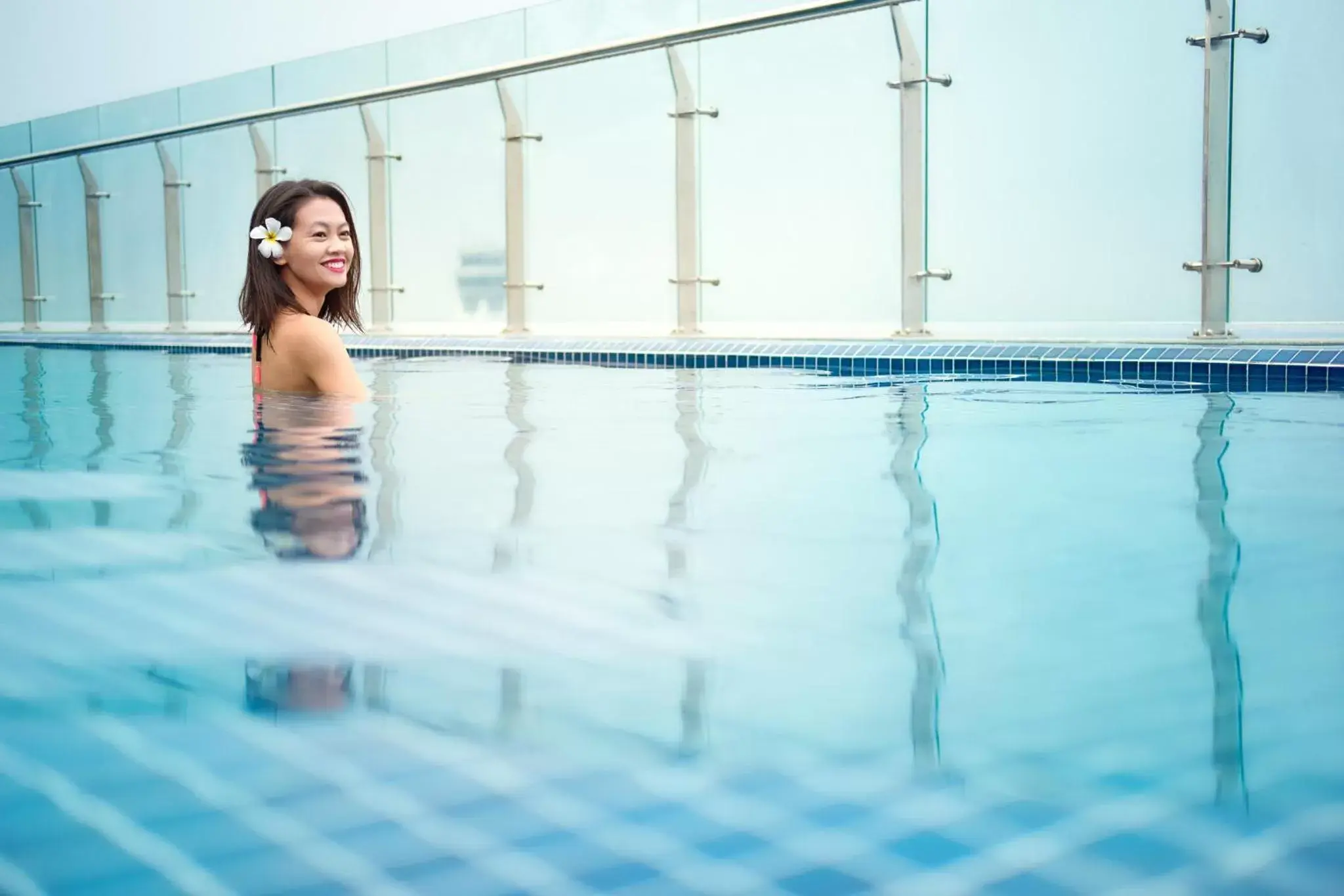 Swimming Pool in Ibis Saigon Airport