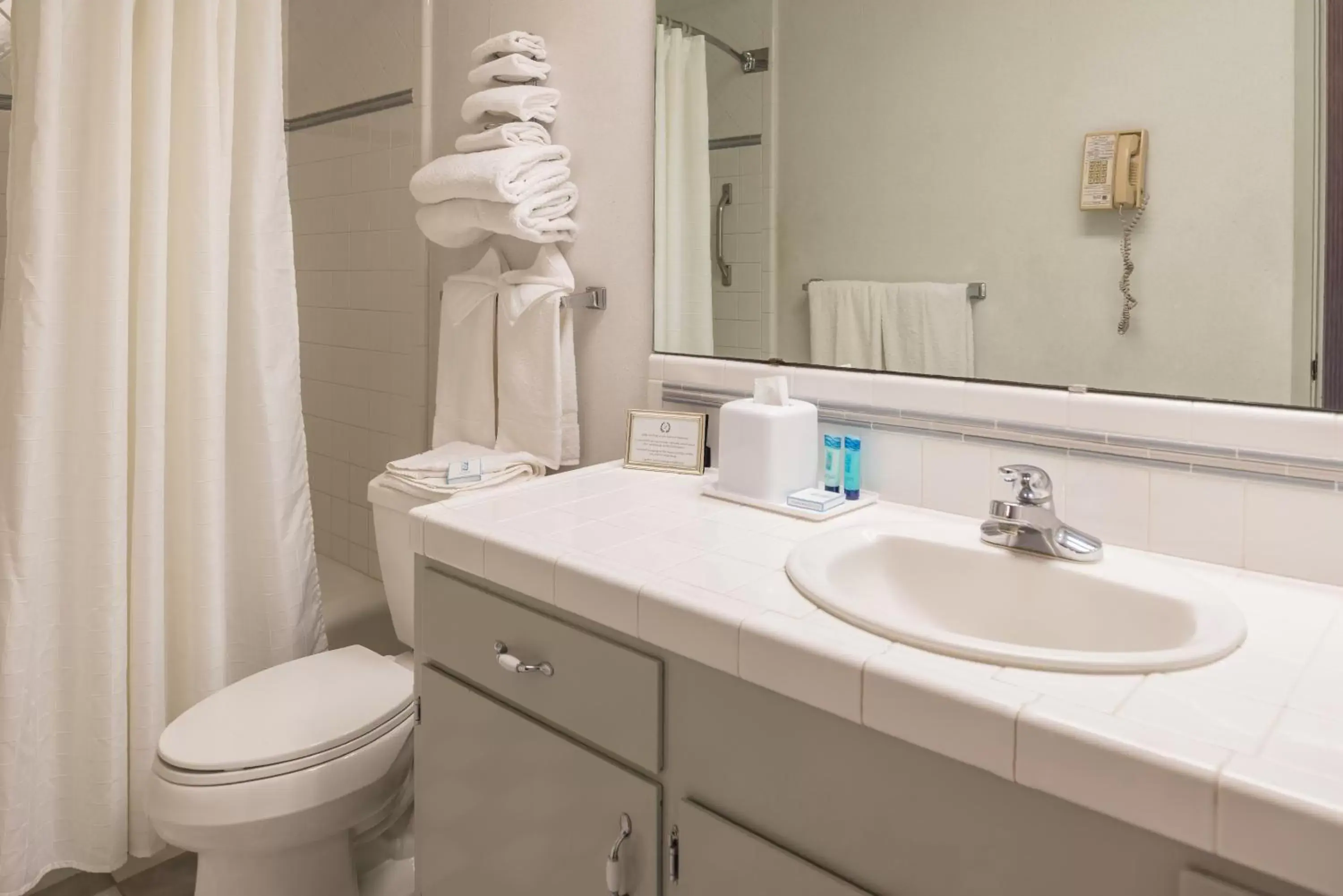 Bathroom in Laurel Inn & Conference Center